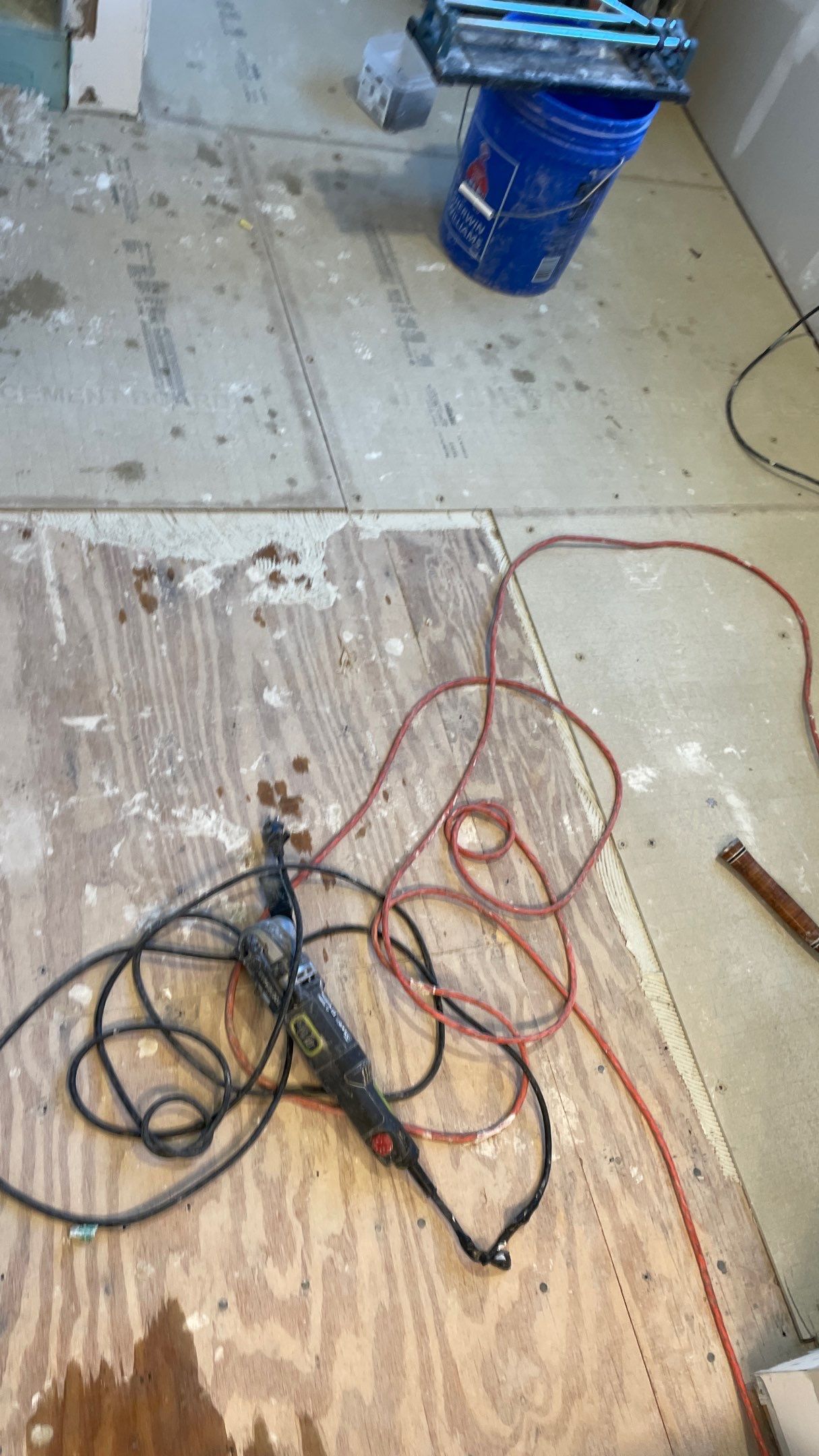 Bathroom Remodel with new Subway Tile Shower by Footprints Floors of Coastal Carolina