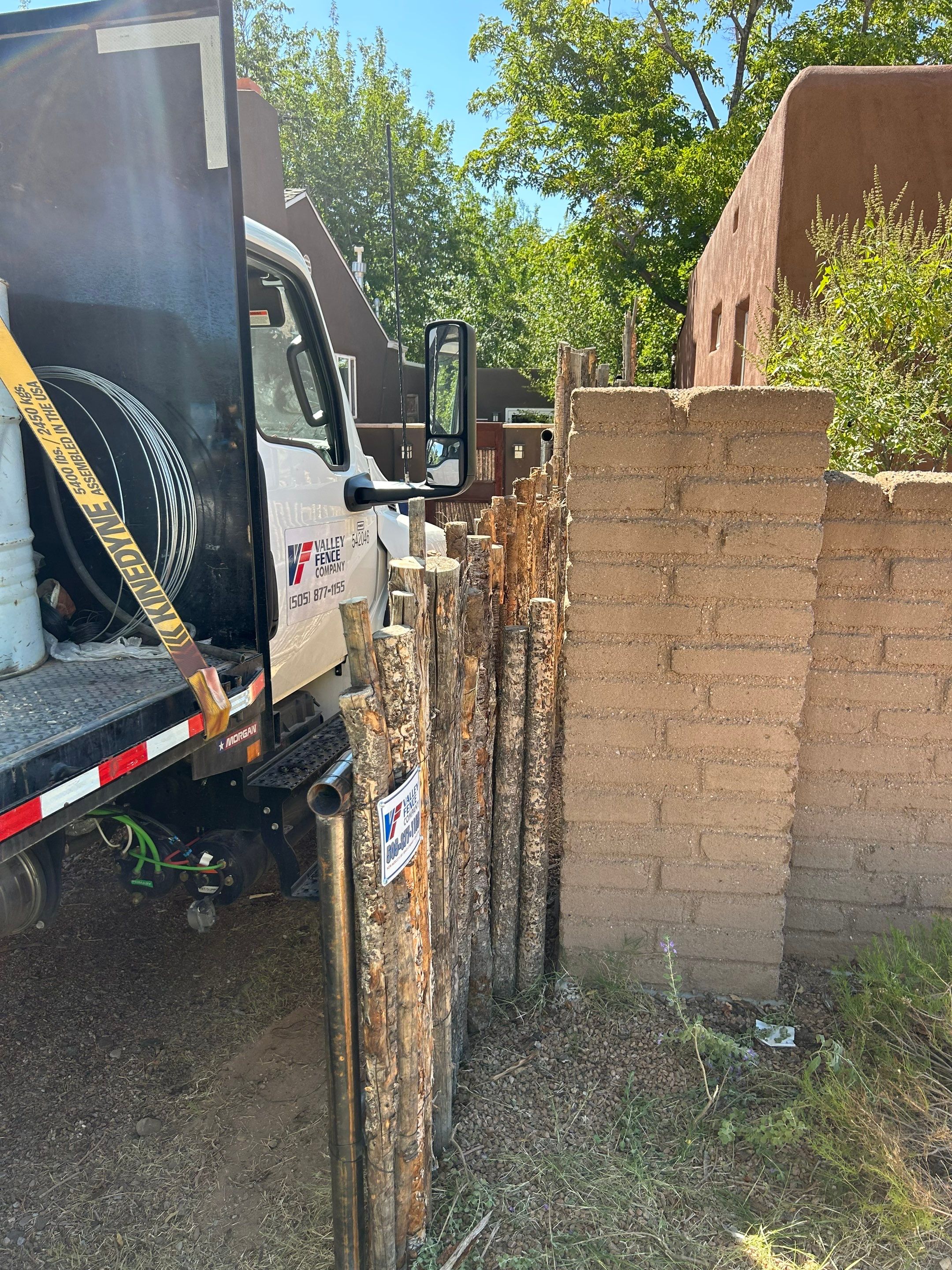 Residential using Latilla by Valley Fence Company