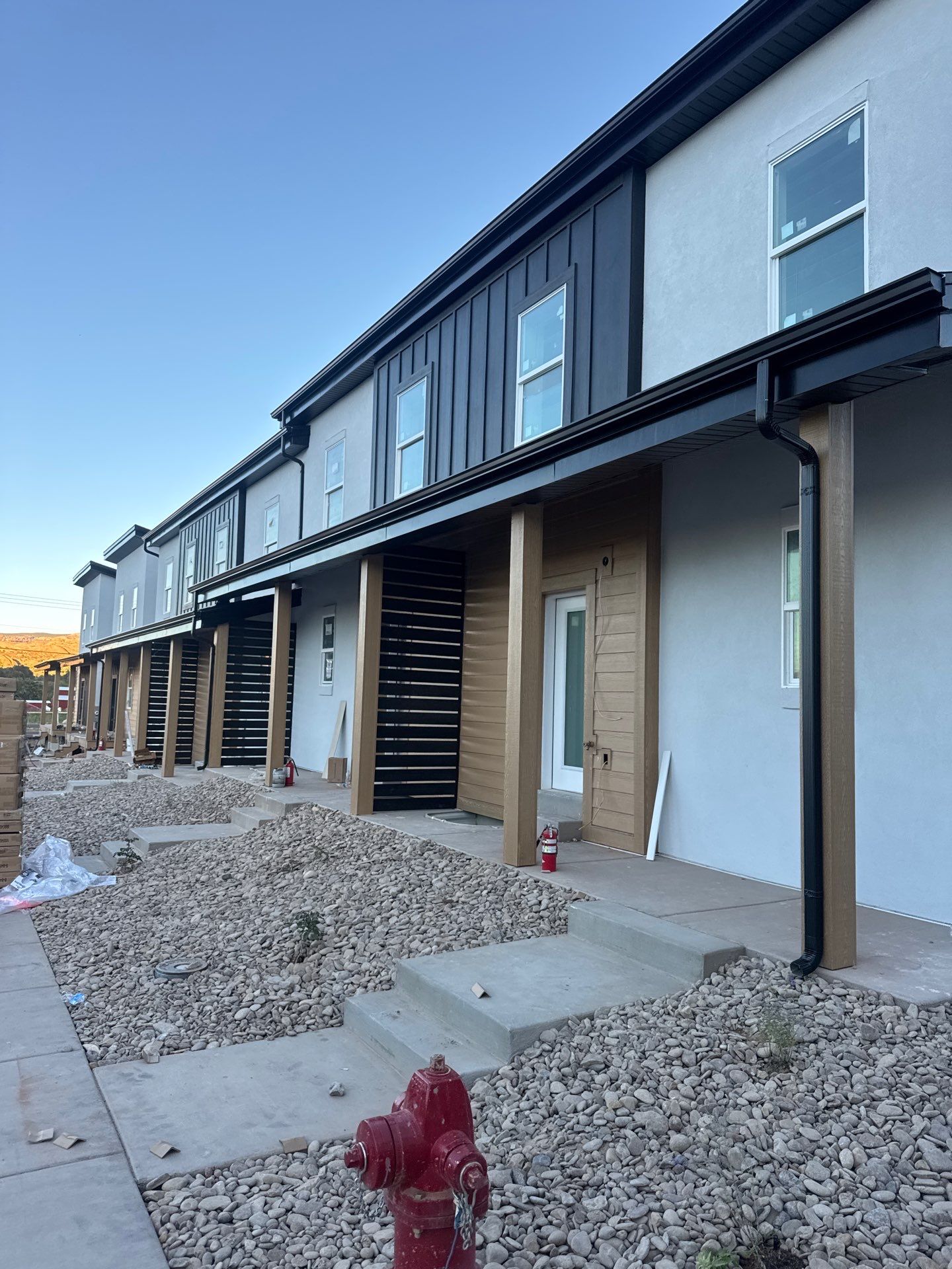 Project in Moab by Master Rain Gutters.