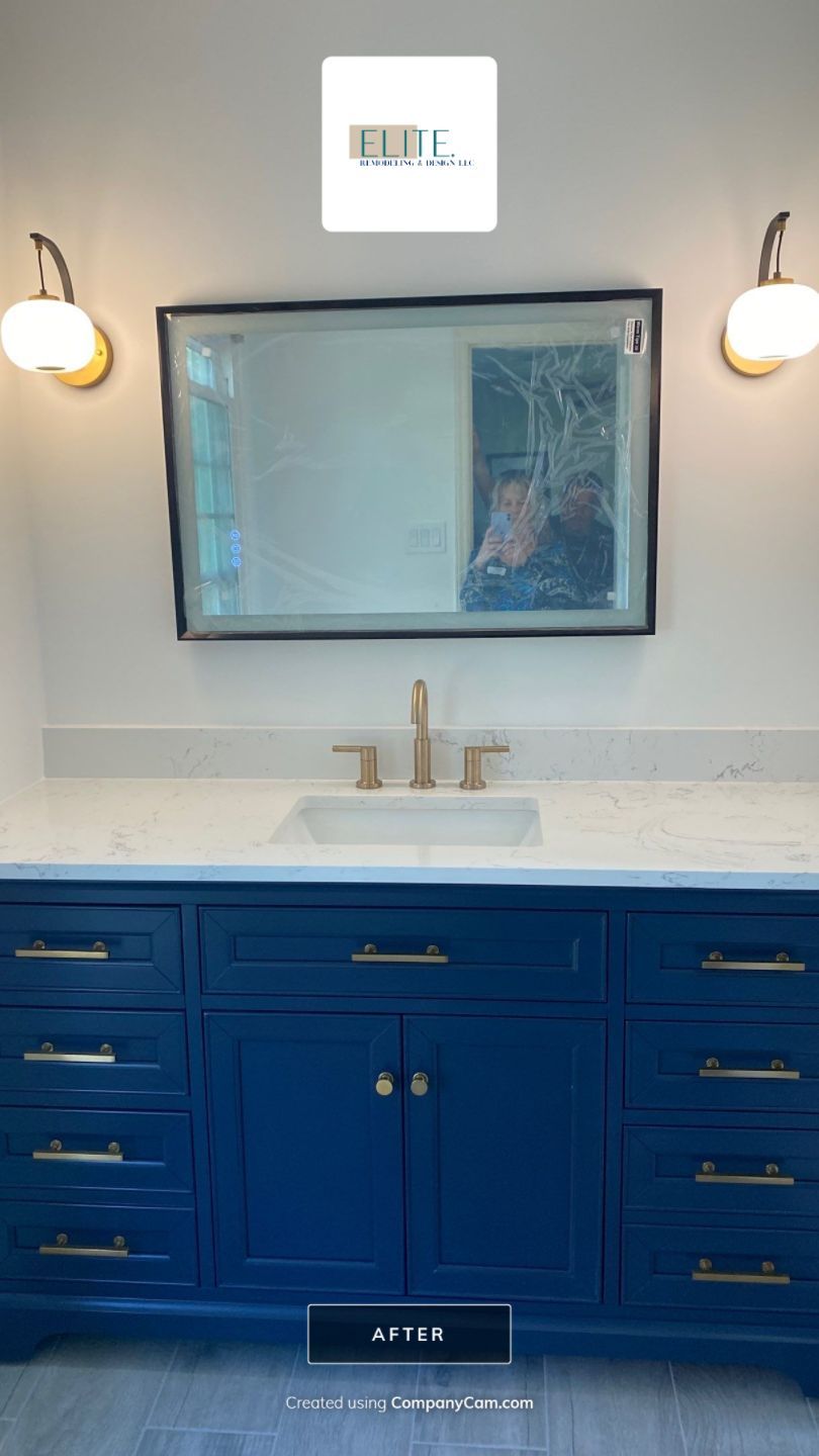 From Flooded to Flawless – A Raleigh Bathroom Reborn by Elite Remodeling and Design LLC