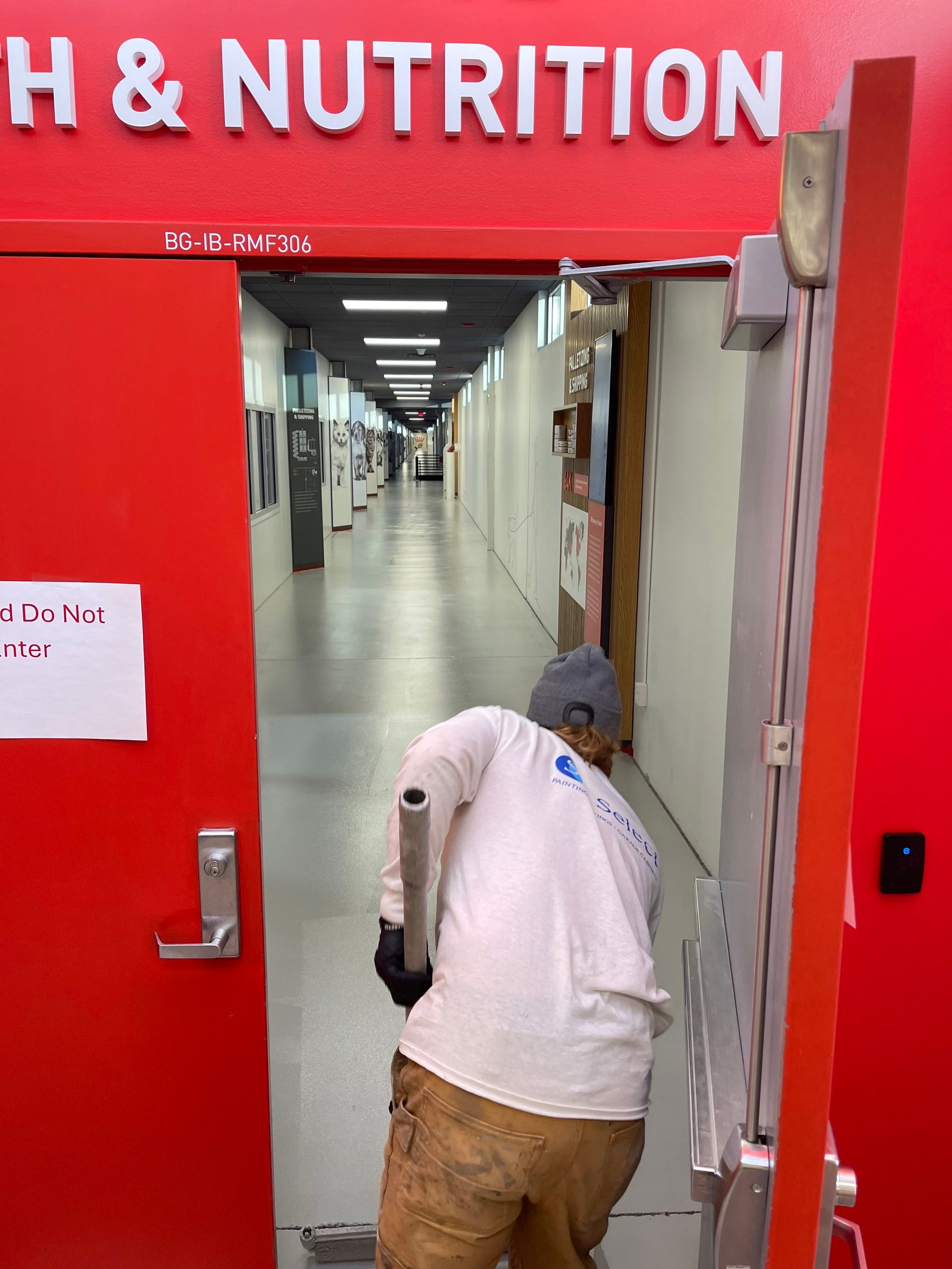 Royal Canine - Floor Renovation by Select Painting, Coatings & Garage Cabinets