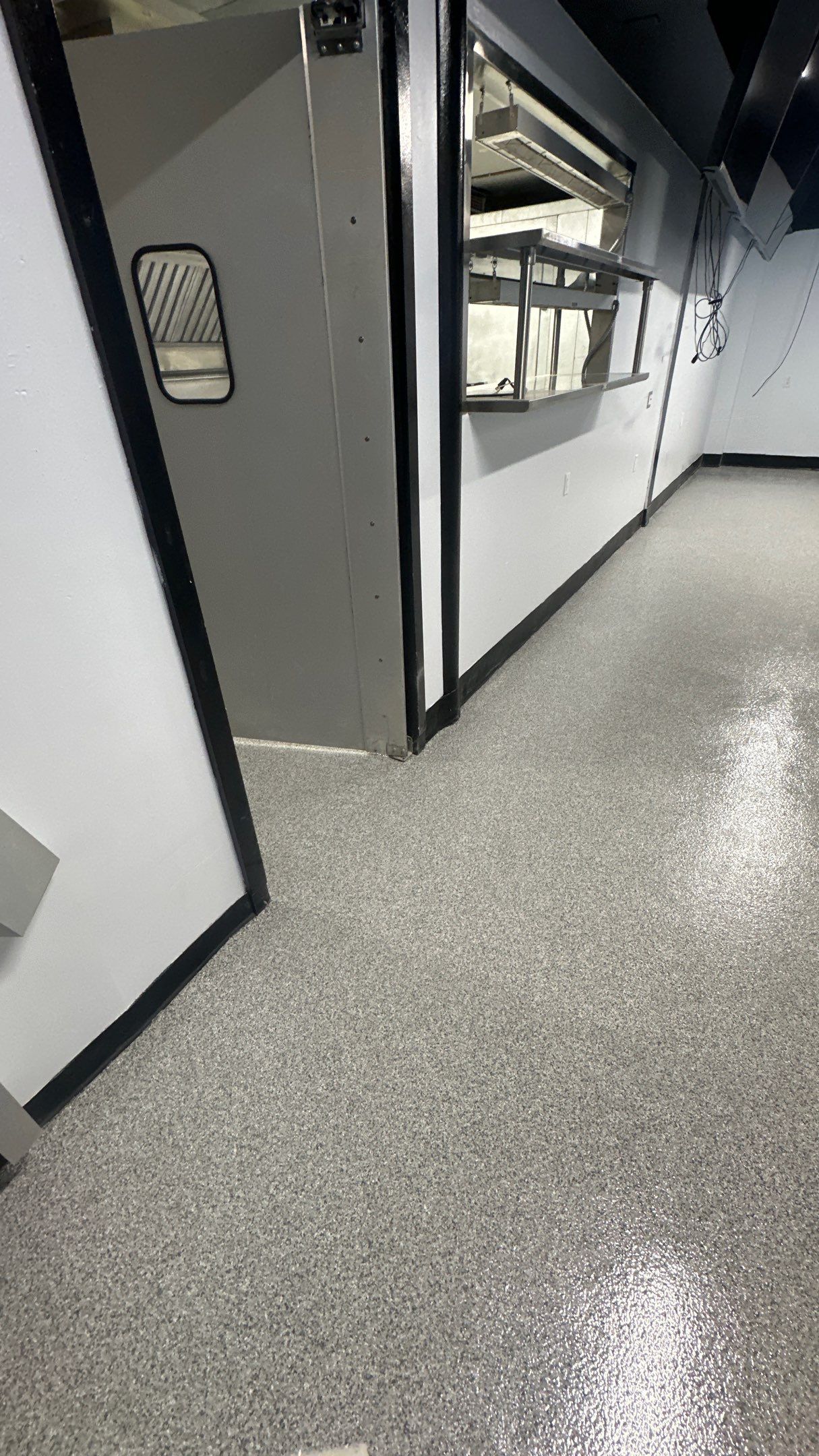 Commercial Kitchen Flooring using Slate Stone 1/8" by Croc Coatings, LLC