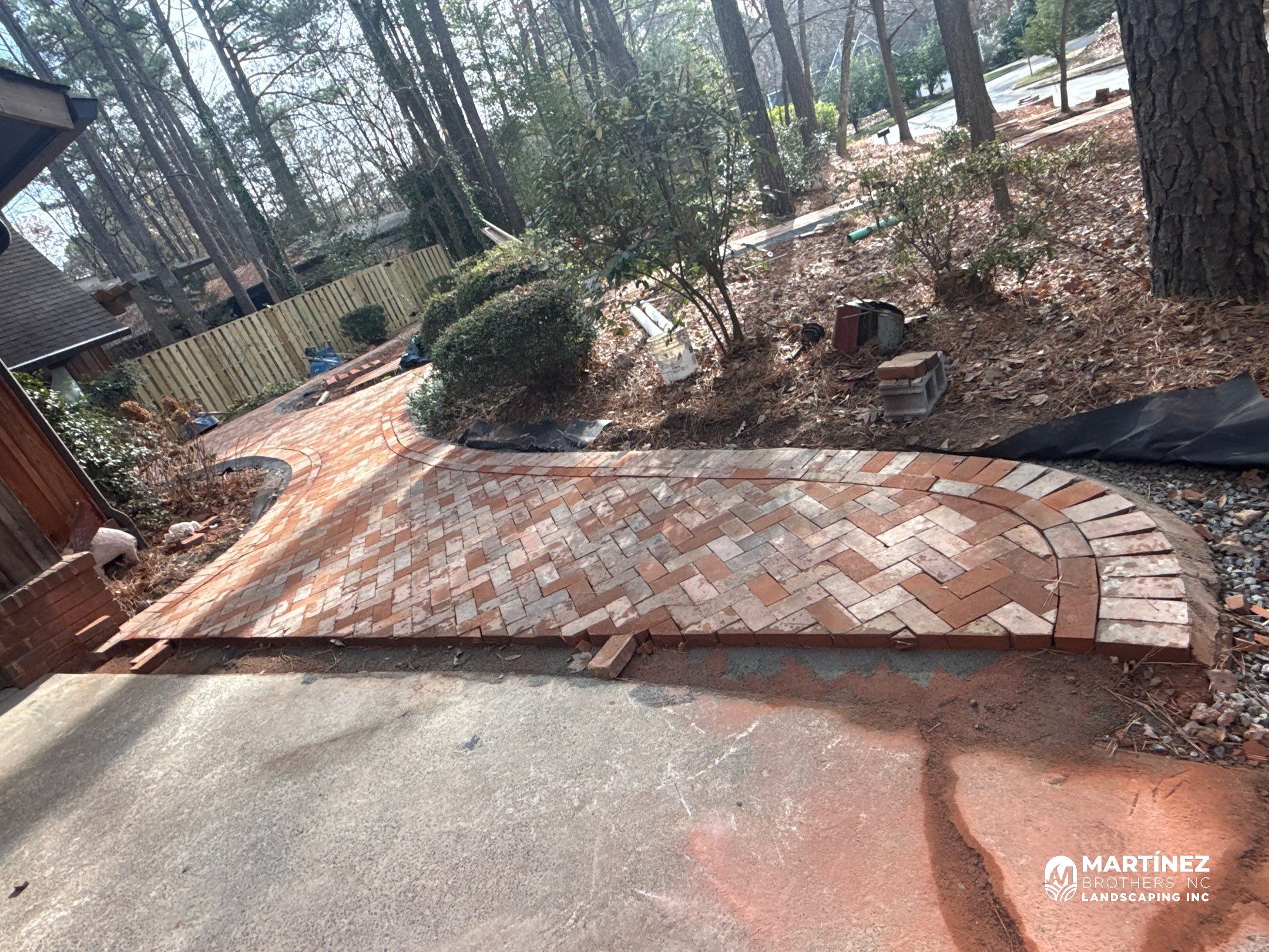 Hadscaping in Durham by Martinez Brother’s Nc Landscaping Inc