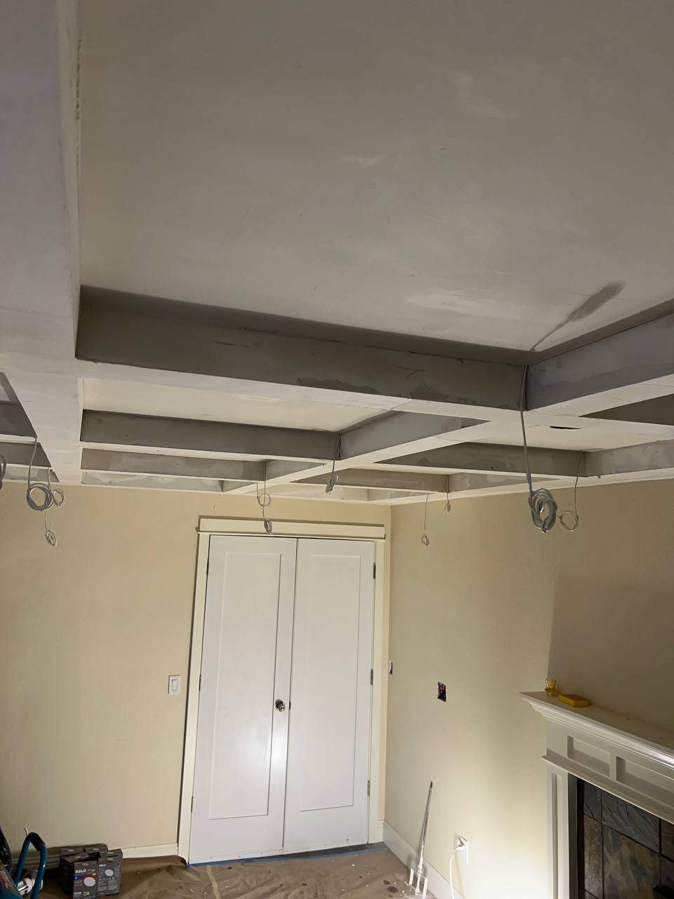 Coffered Ceiling by Handyman State LLC
