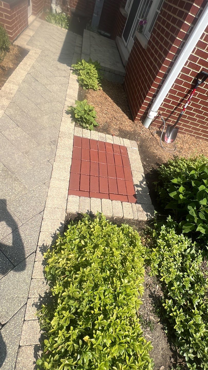 Brick paver clean, sand and seal.  using Surebond SB-1300 by Northern Power Washing LLC.