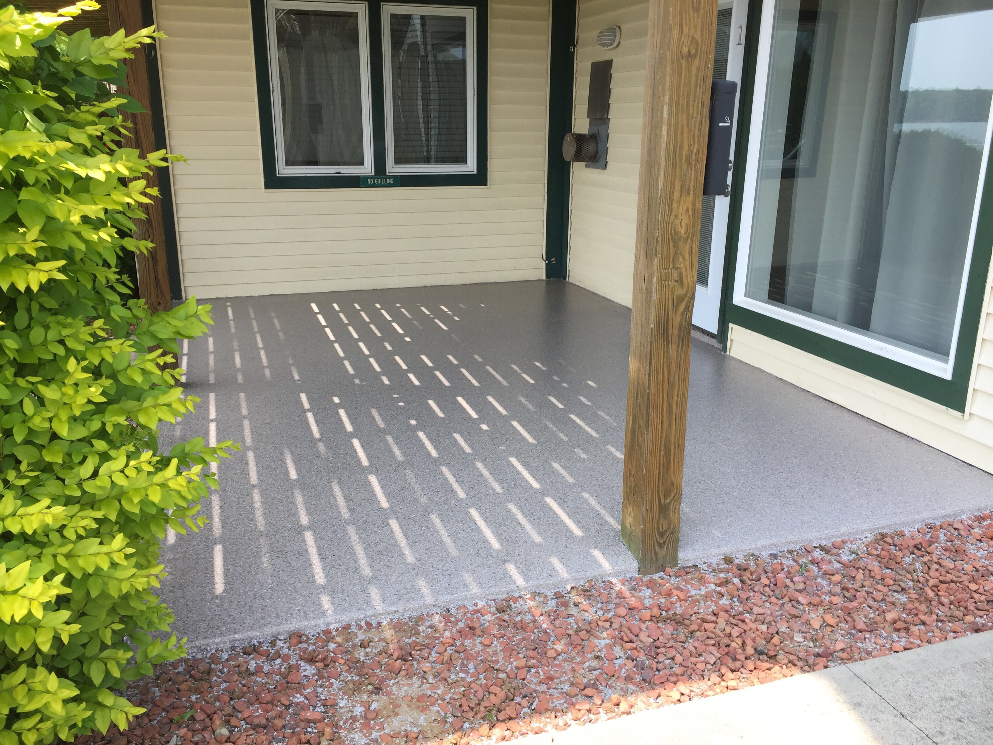 Patio Installation using Fieldstone by Your1DayFloor.com