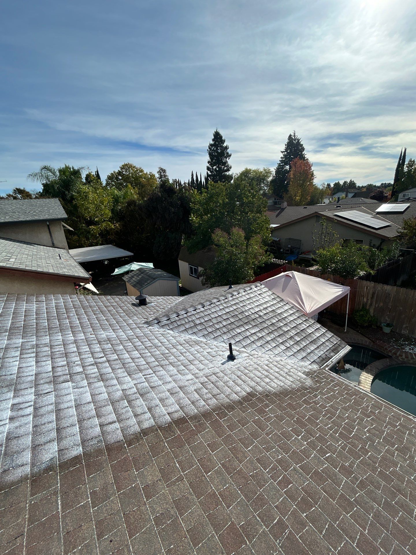 Roof Rejuvenation using Roof Maxx Treatment by Roof Maxx of Folsom
