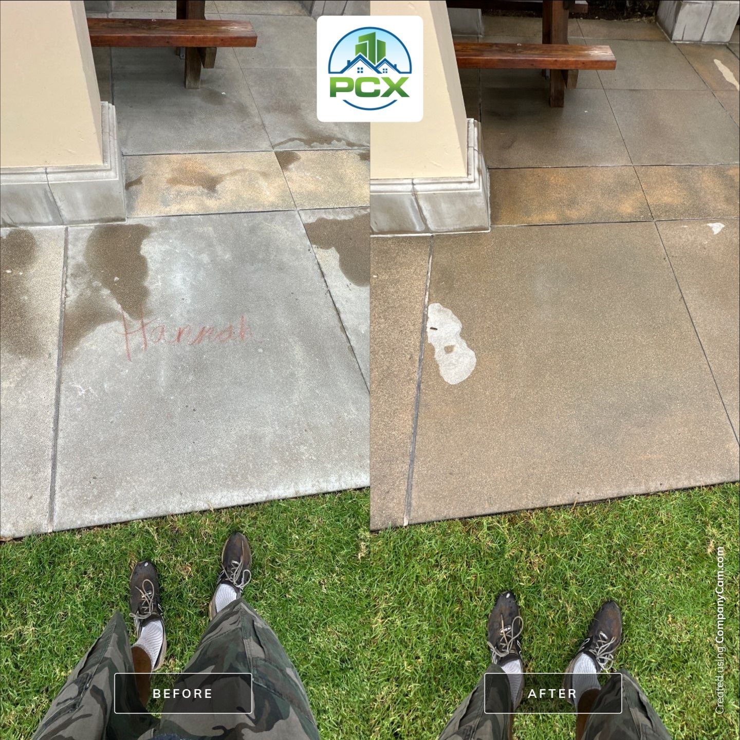 Keeping Common Area Clean - Lipstick Stains on Concrete Kissed Goodbye by Property Cleaning Experts, LLC
