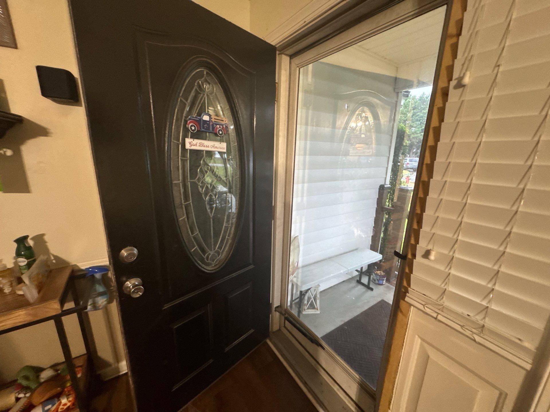 Custom Entry Door and Storm Door Installation in Nashville, NC by The Remodeling Company