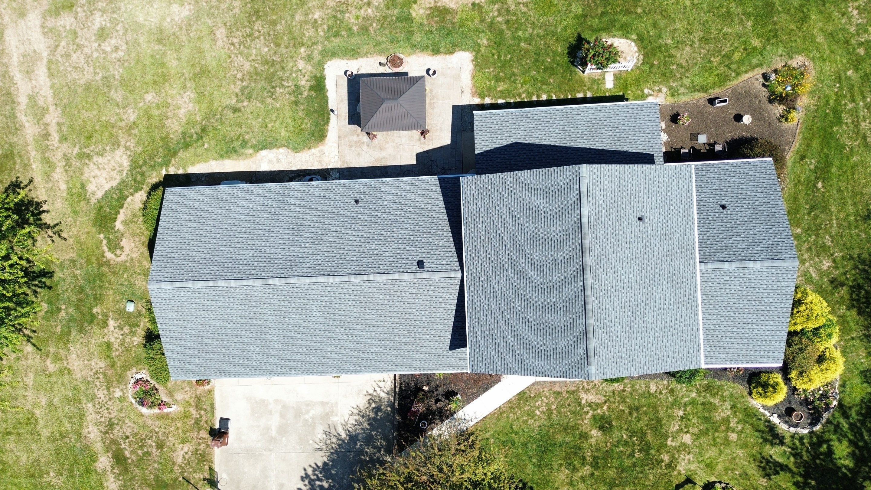 Residential Roofing Installation using Timberline UHDZ Shingles - Pewter Gray by RoofX 