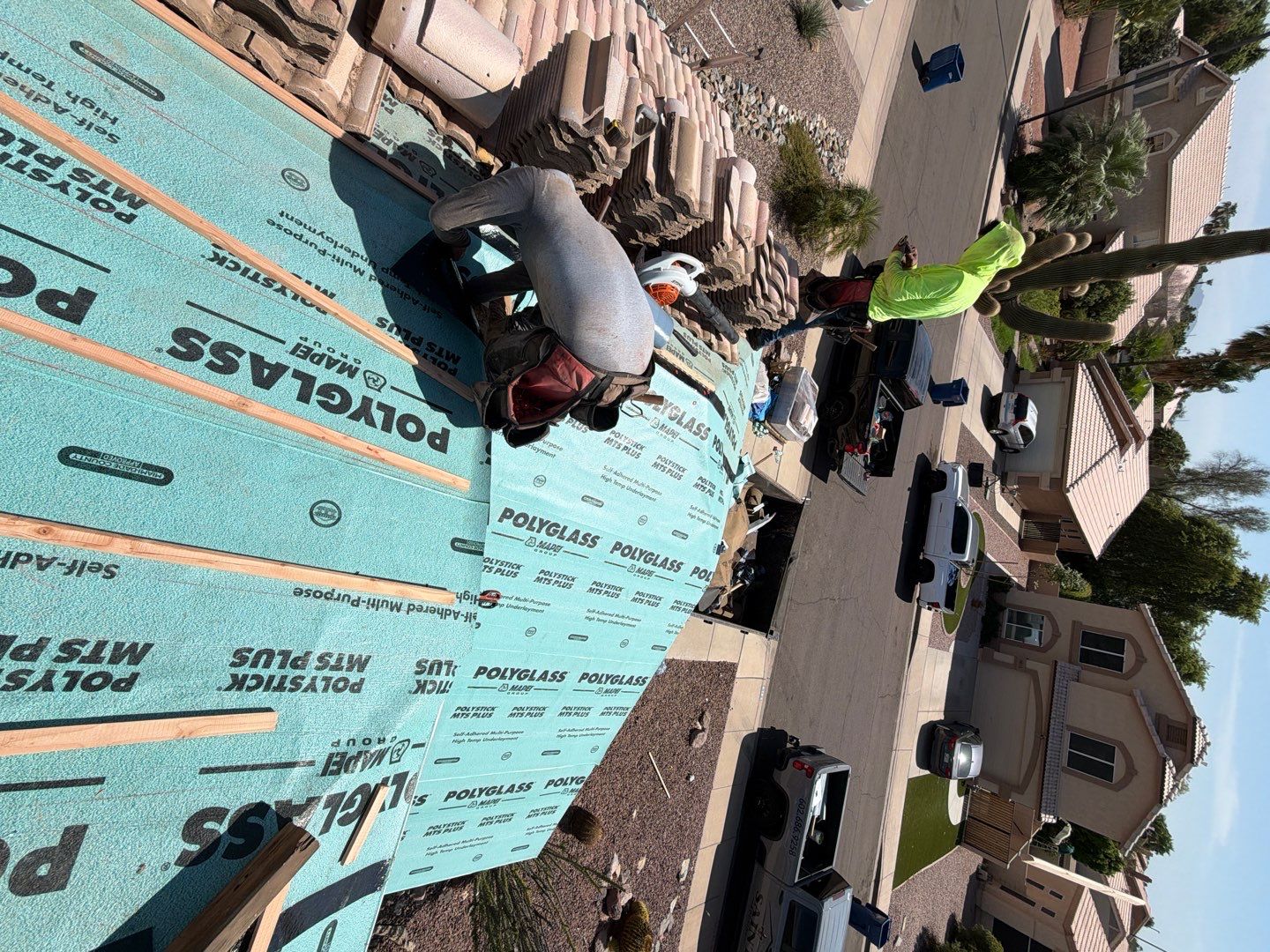 Project in Mesa, AZ by Saint Roofing