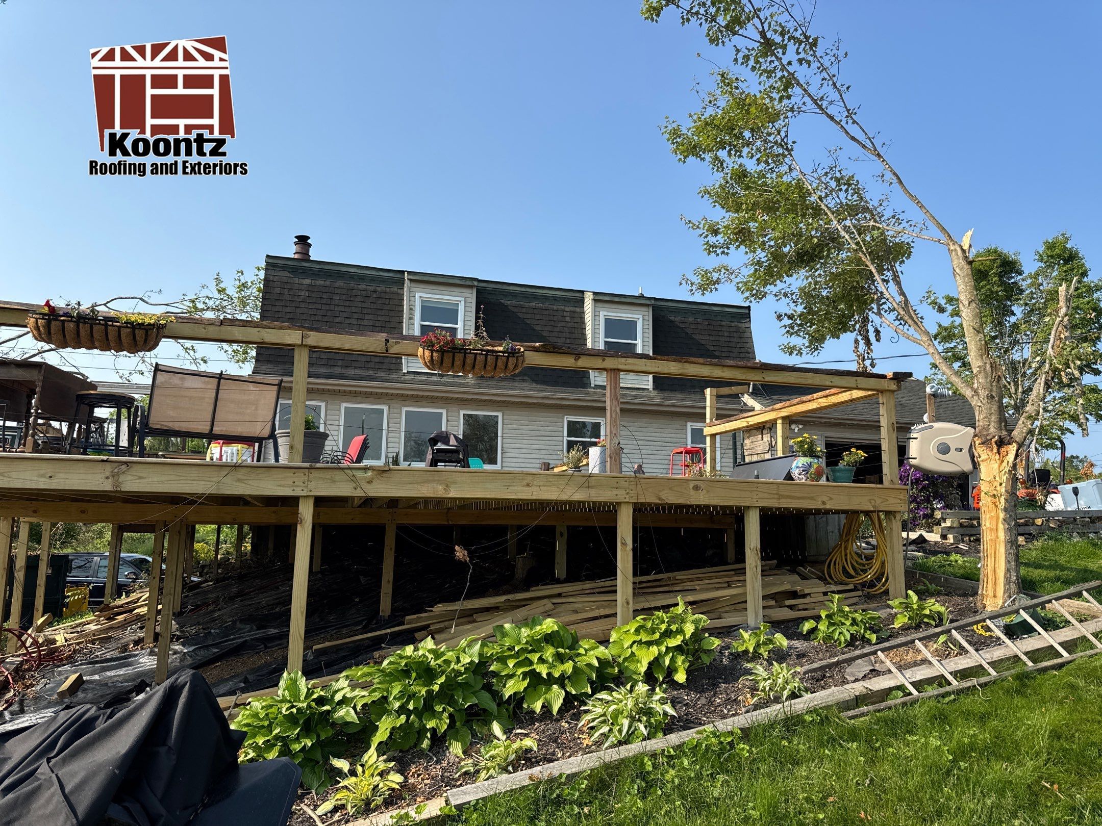 Roof & Exterior Installation by Koontz Construction