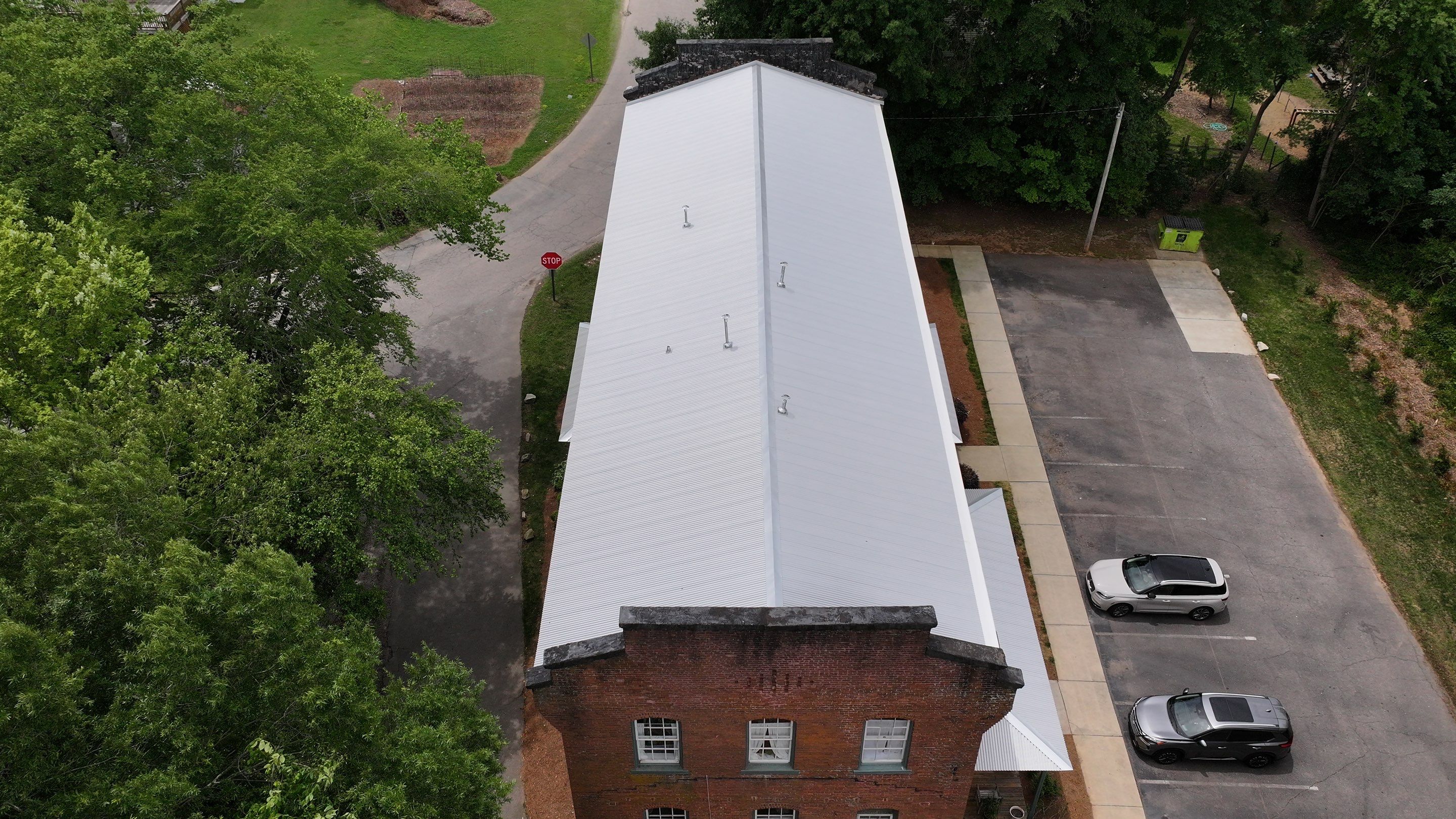 Roof Replacement - 24 Gauge Galvalume - Historic Building  by Pro Performance Roofing