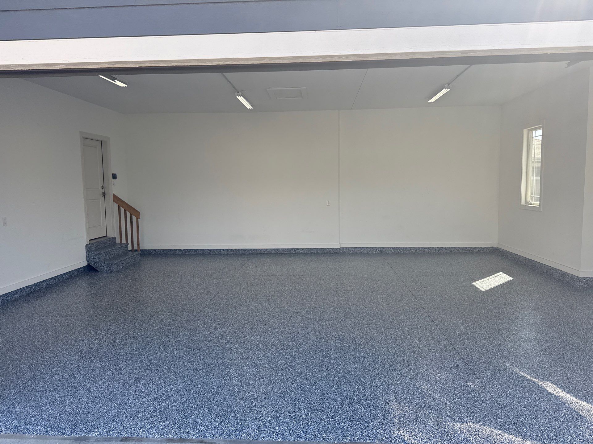 Grimes Garage Floor Coating by Revival Concrete Coatings