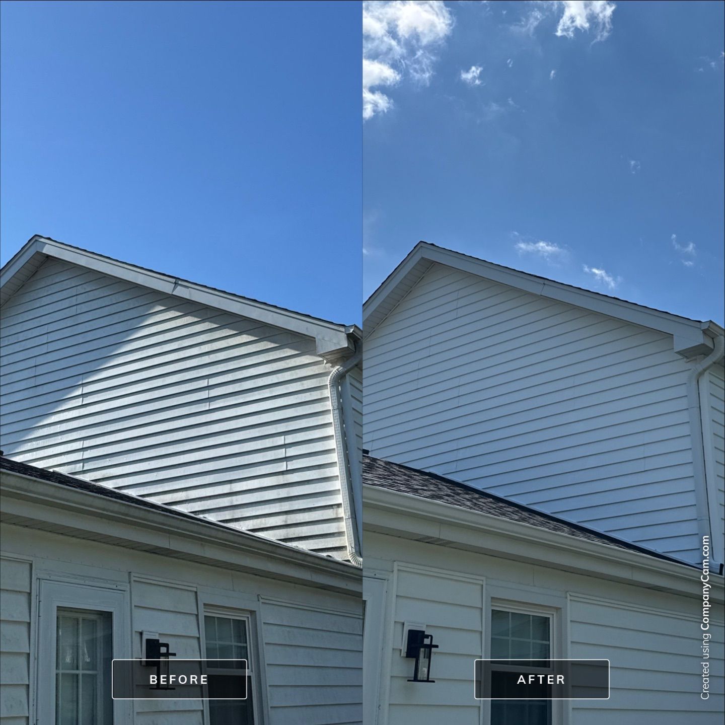 Project in Arlington Heights by Simmons Power & Soft Washing