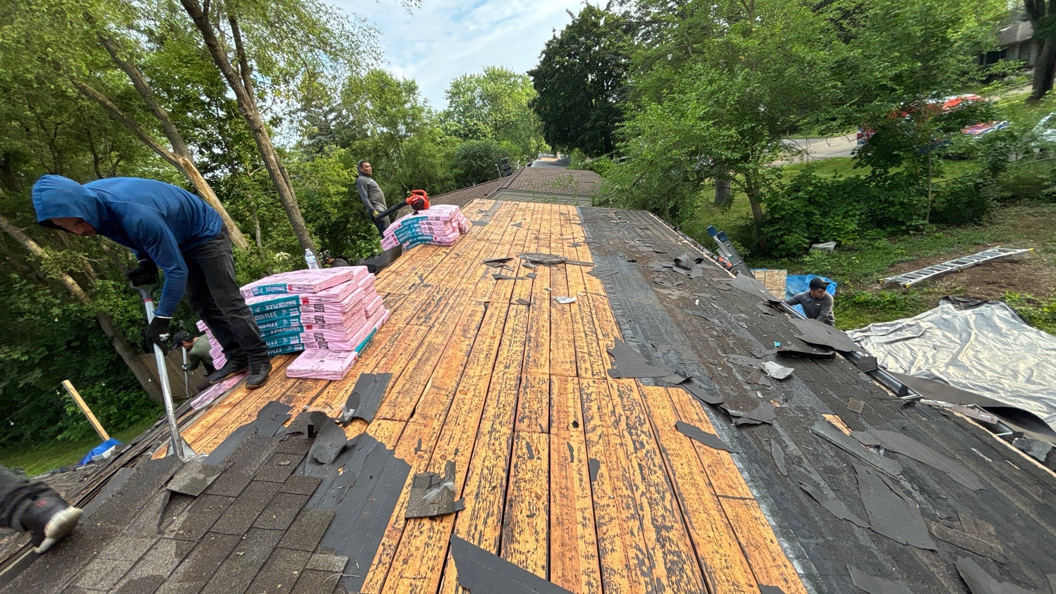 Roof Replacement using Owens Corning Summer Harvest by 180 Contractors