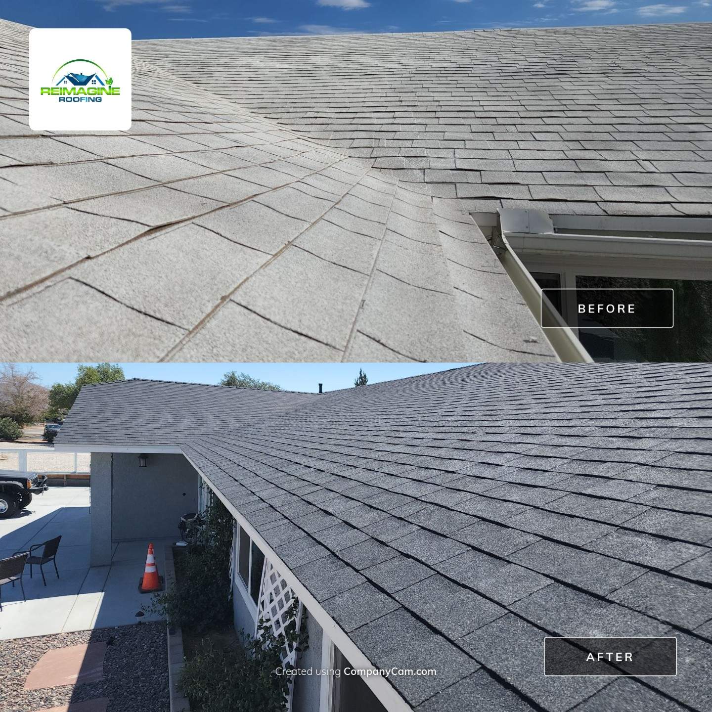 Onyx Black Shingles by Reimagine Roofing
