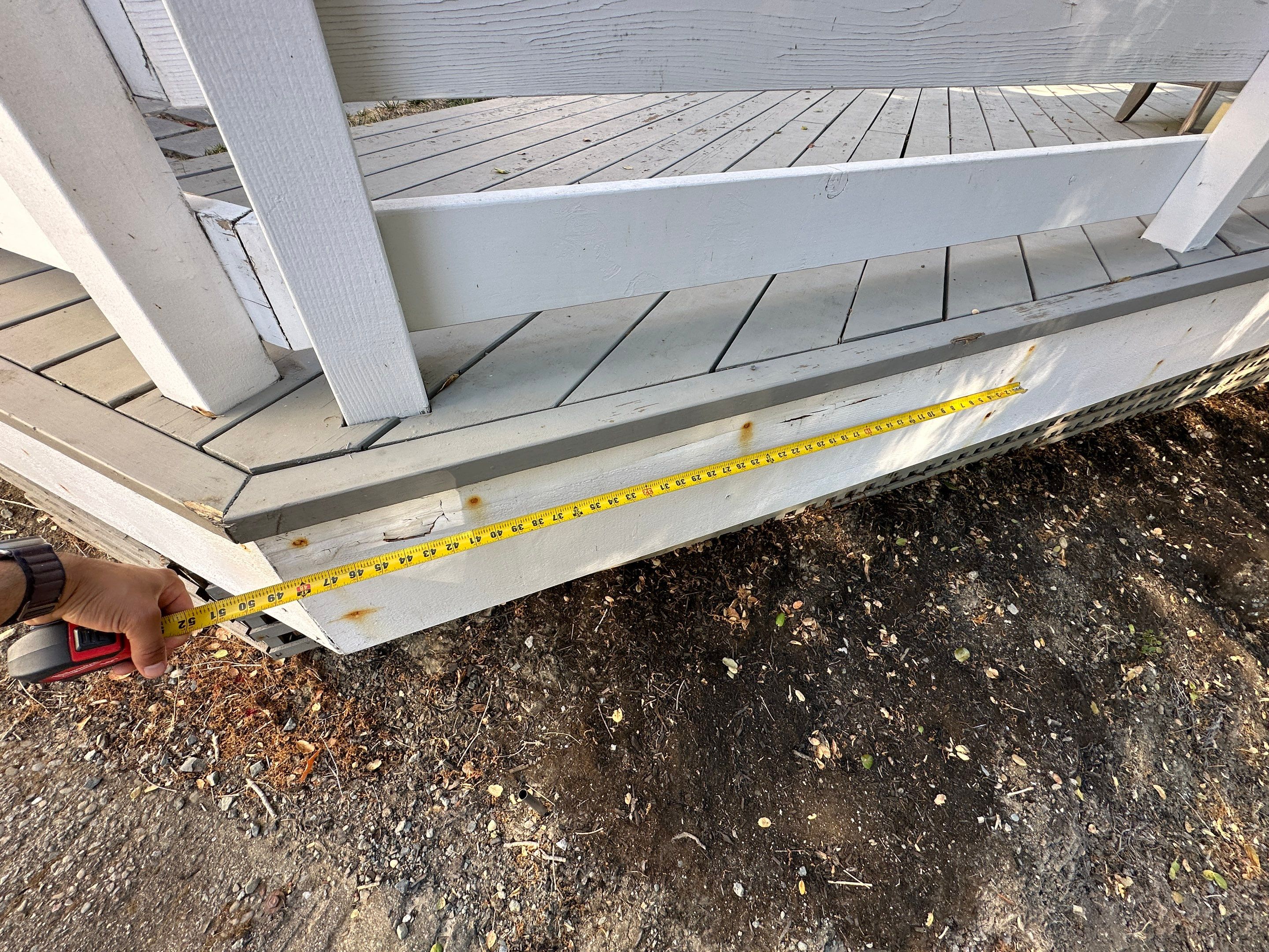 Deck Repaint using Sherwin-Williams by Herrera’s Bay Area Painting inc.
