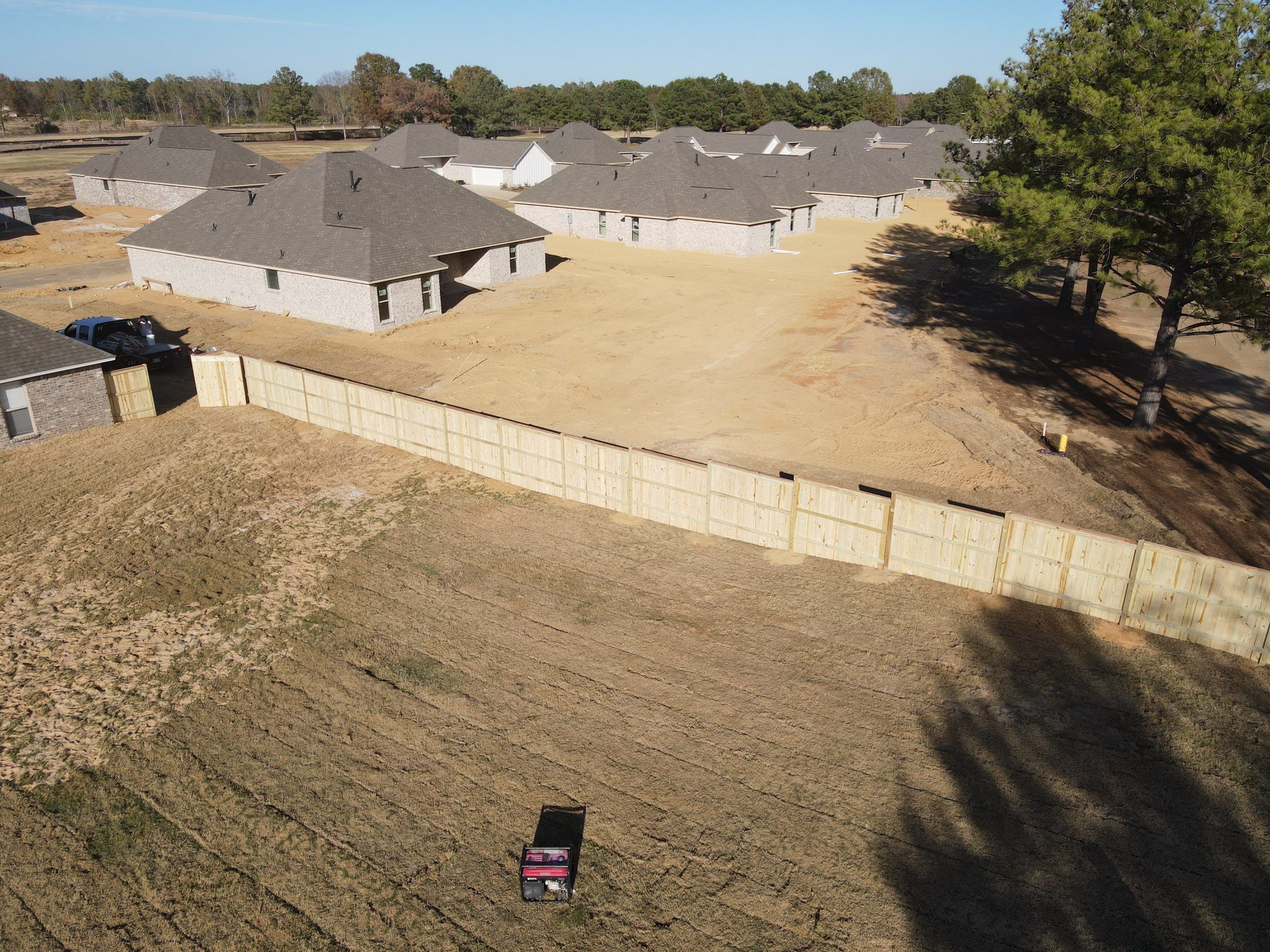 6ft Treated Pine Good Neighbor w/Cedar & Ornamental by Roberson Construction LLC