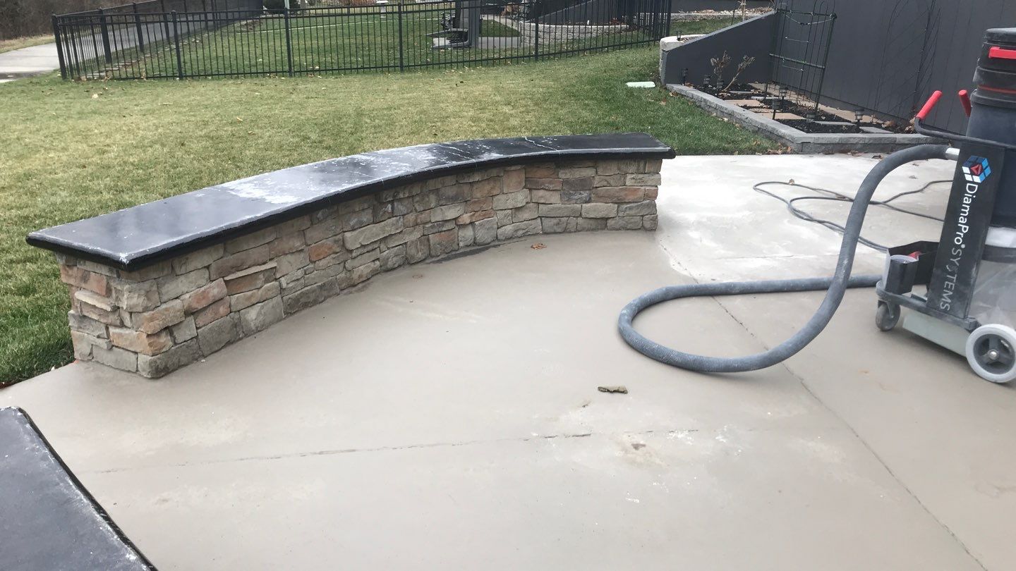 Patio using Domino  by Select Painting, Coatings & Garage Cabinets