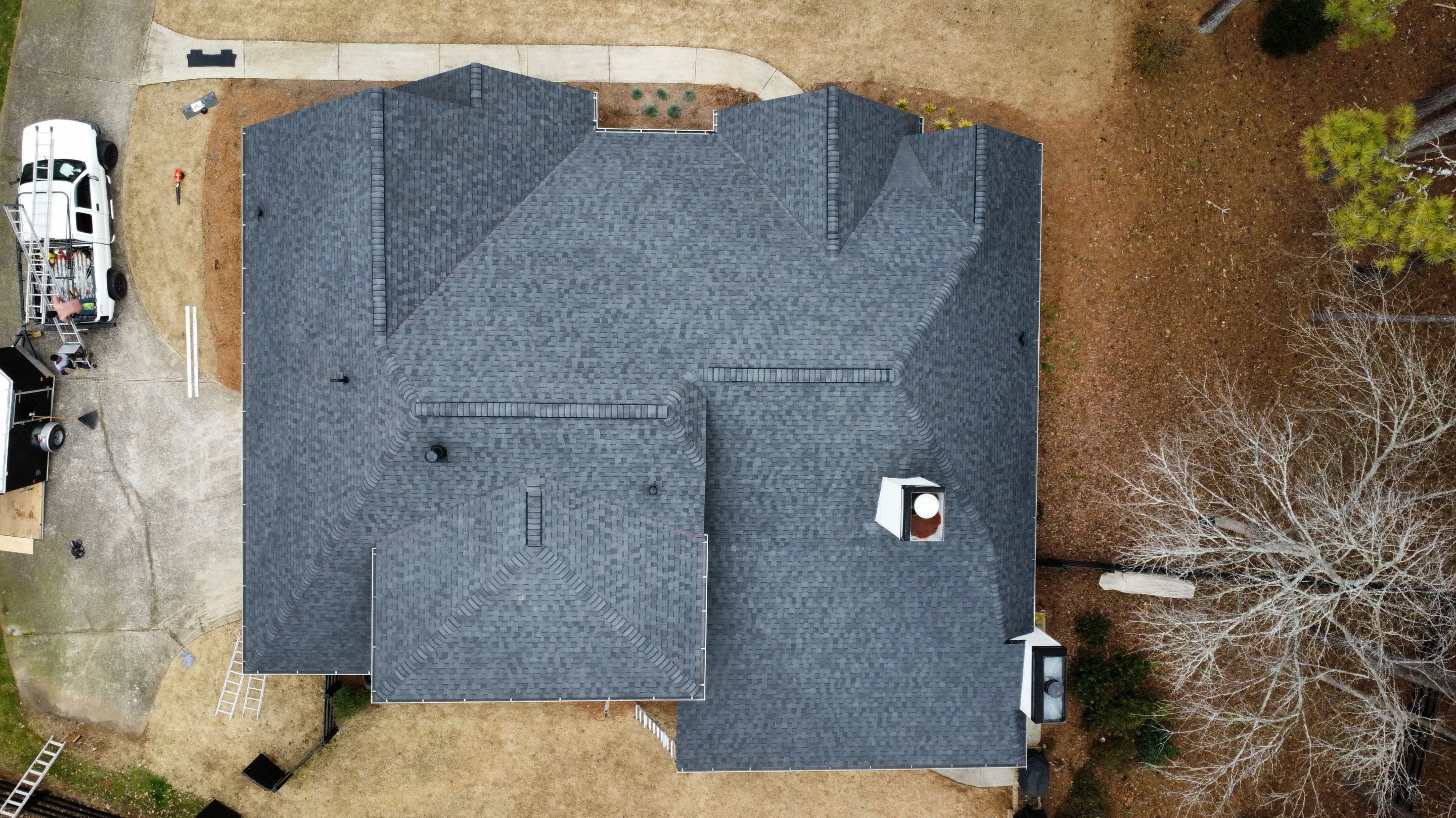 Cumming, GA Roof Replacement, CertainTeed Landmark Moire Black by Reset Roofing