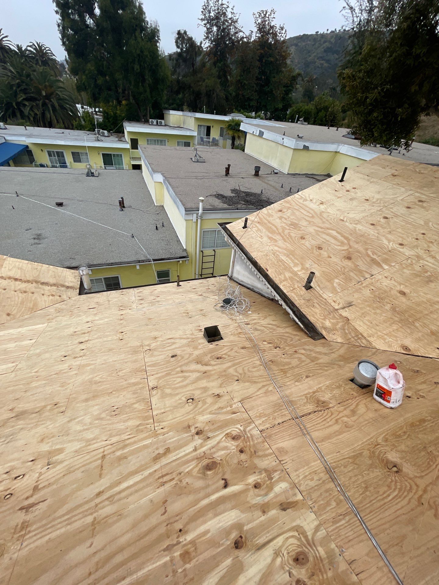 Roof Replacement at the Magic Castle Hotel- Los Angeles, CA 90028 by Epic Roof Replacement