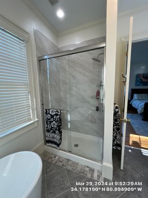 Geaux2Guy Creates a Spa-Like Master Bathroom Retreat in Columbia, SC
