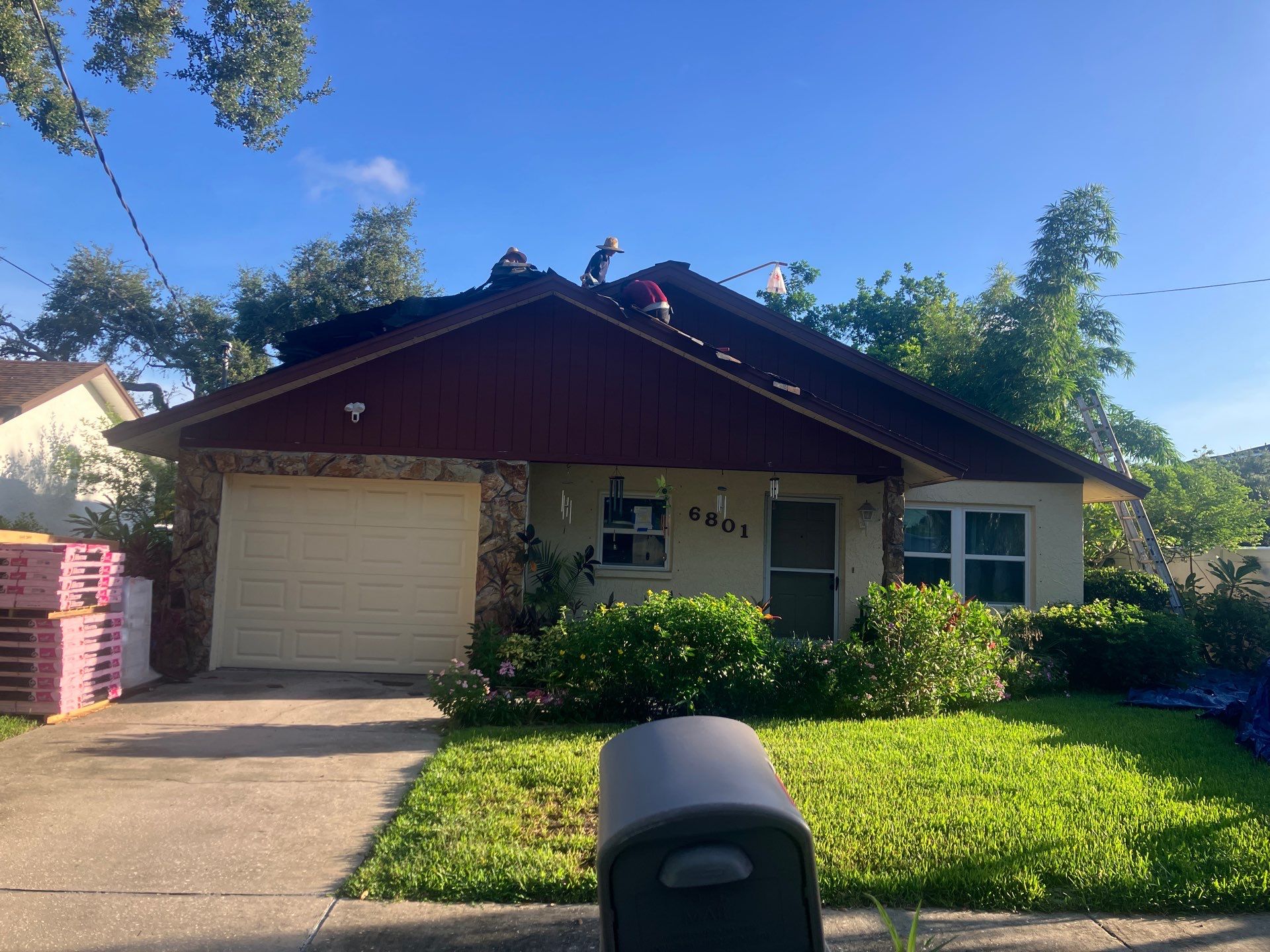 Project in Pinellas Park 33781 by Mitchell Roofing Company LLC