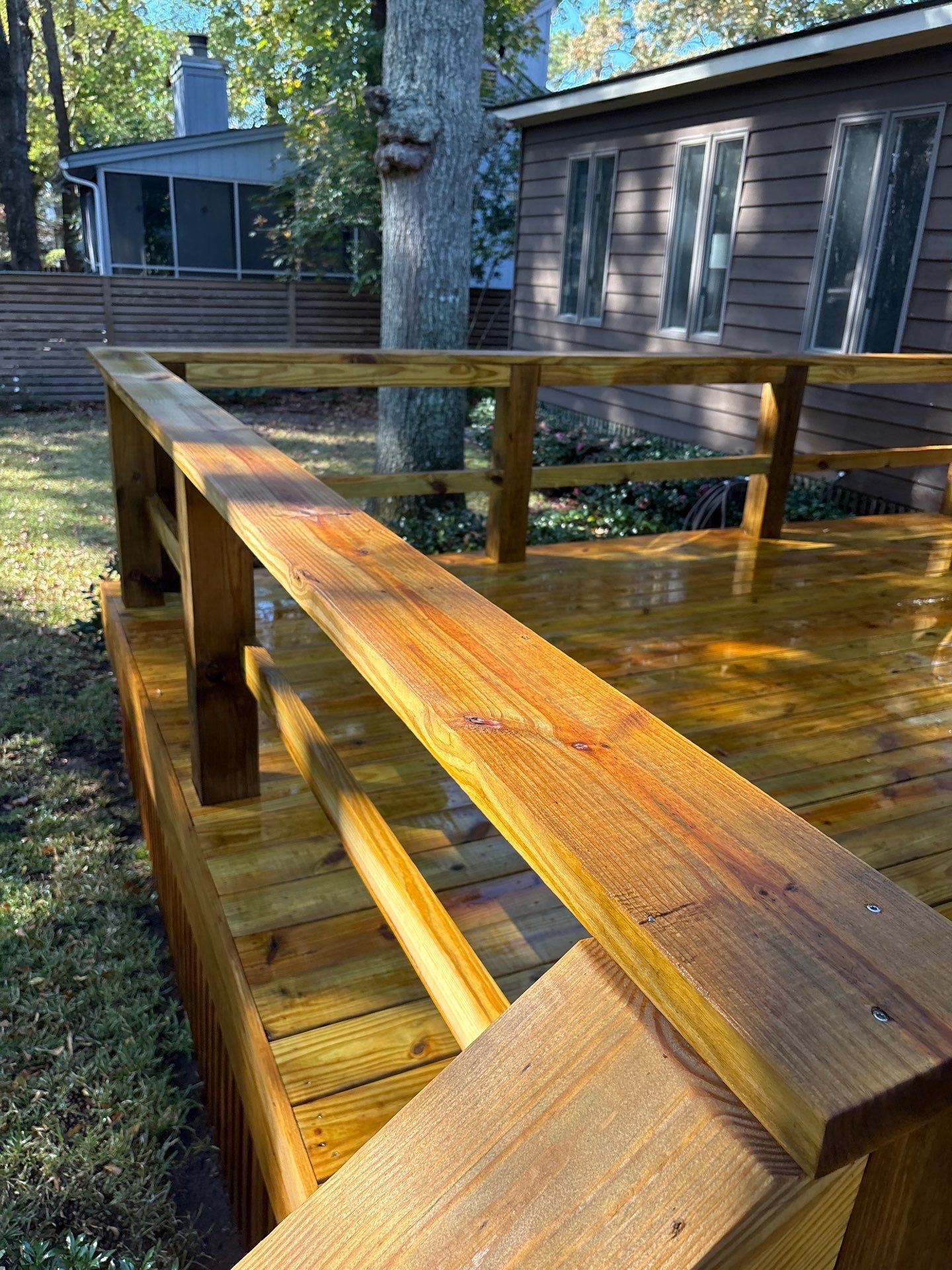Wood Deck using Wood Sealant by DuraSeal