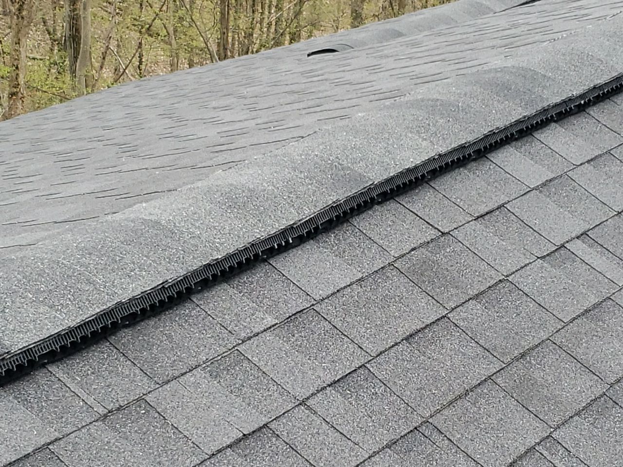 Brand: Atlas Pinnacle Color: Pristine Scotchgard Black Drip: Black by Eagle Eye Roofing