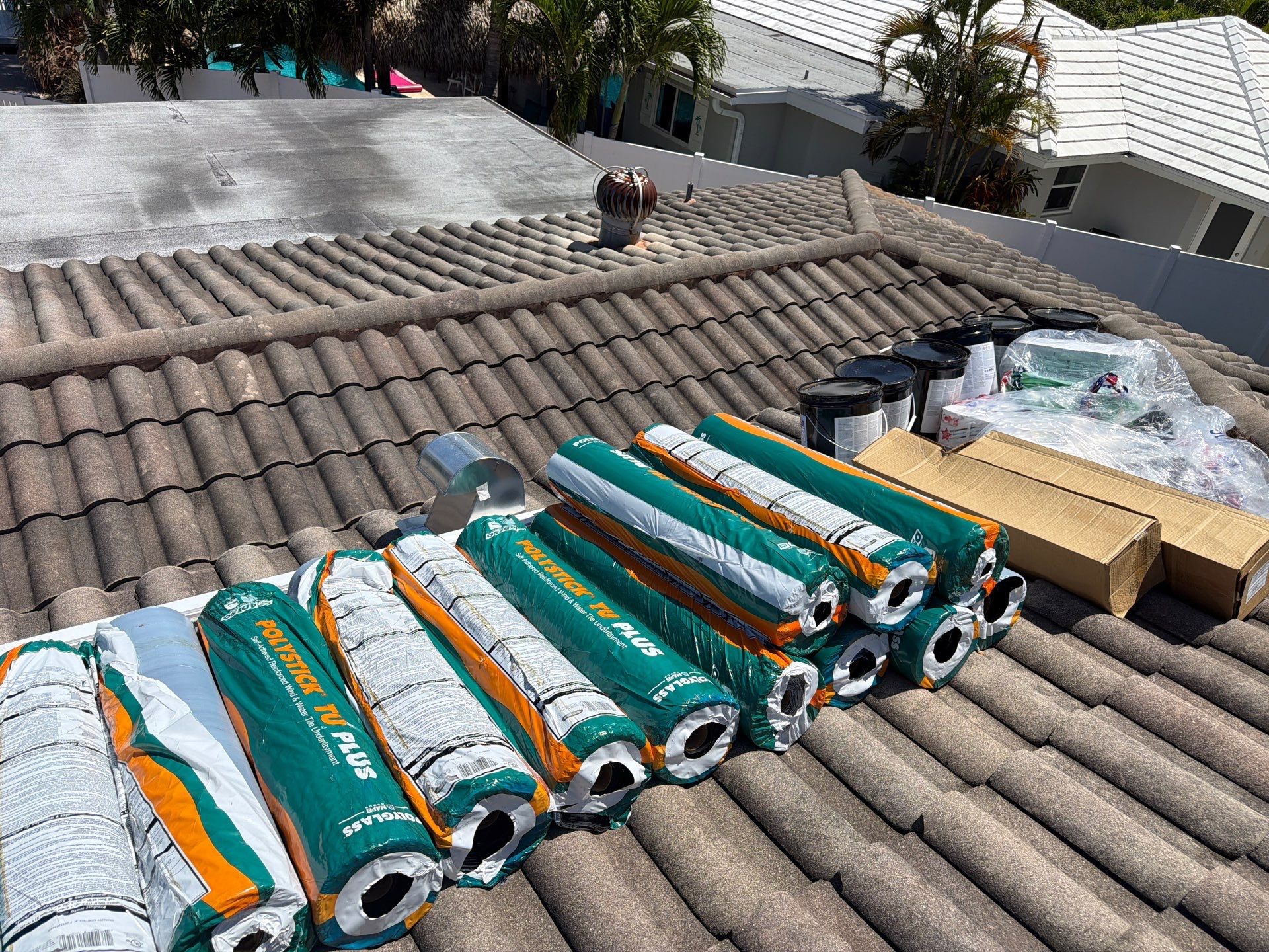 Residential Roofing Installation using Crown by BLUES BROTHERS ROOFING