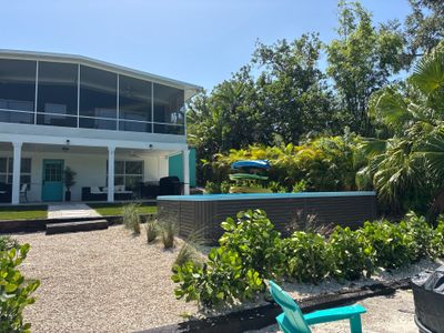 Grading back yard oasis