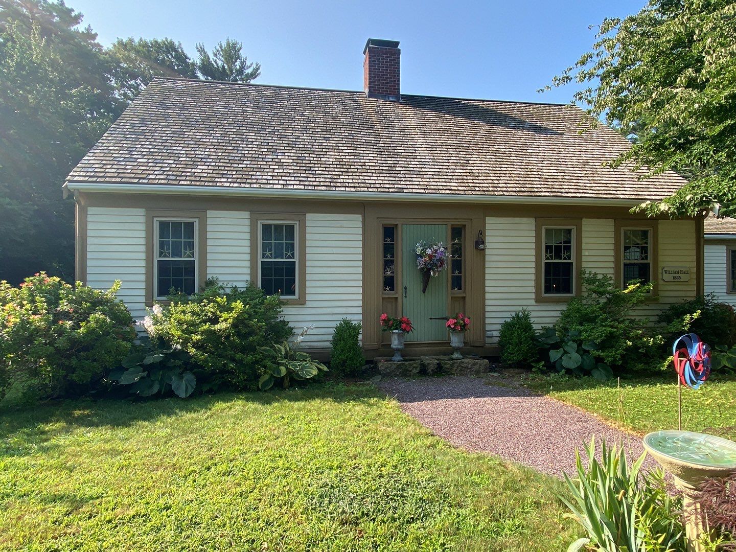 Gutter Installation using 4x5 FiberGlass Gutter in Marshfield, Ma by Gutter Pro Enterprises