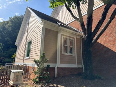 Atlanta, GA Siding and Rotted Wood Replacement, Plus Exterior Painting and Gutter Installation