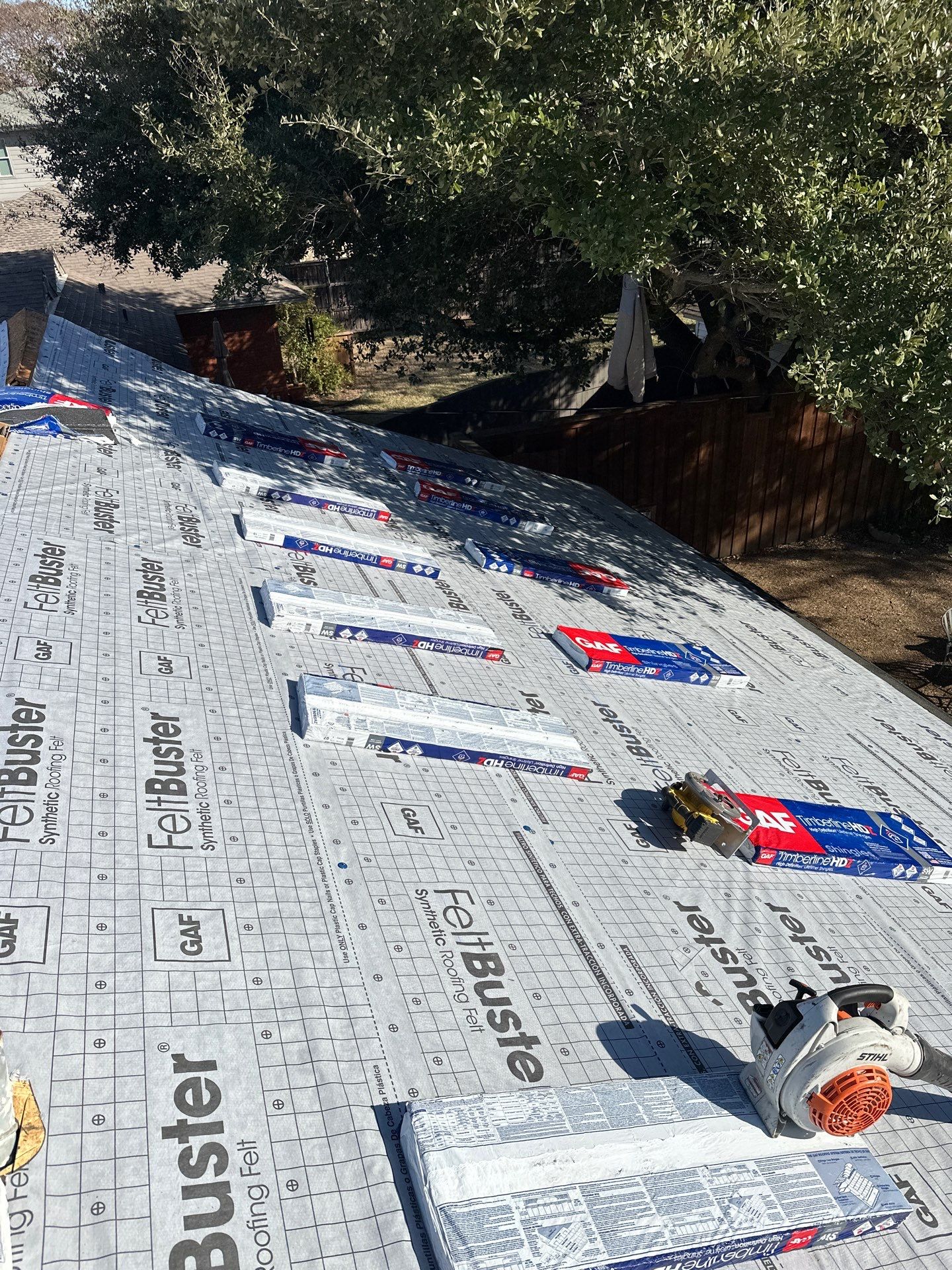 Project in Dallas  by Zeus Exteriors