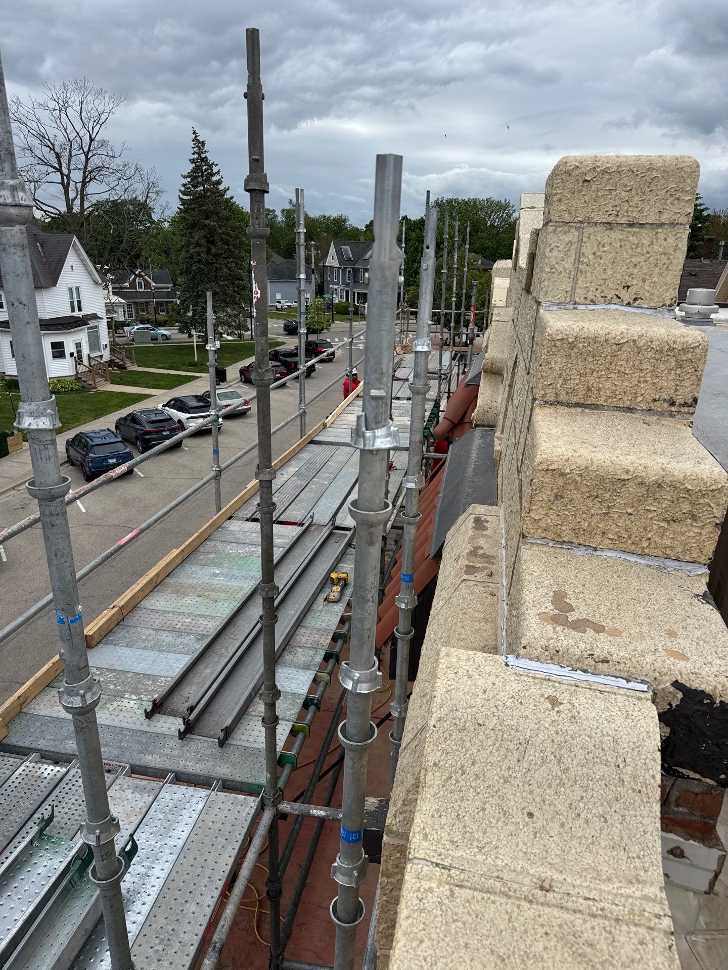 Historic Theater Masonry Restoration by Leonard and Sons Building Services, Inc.
