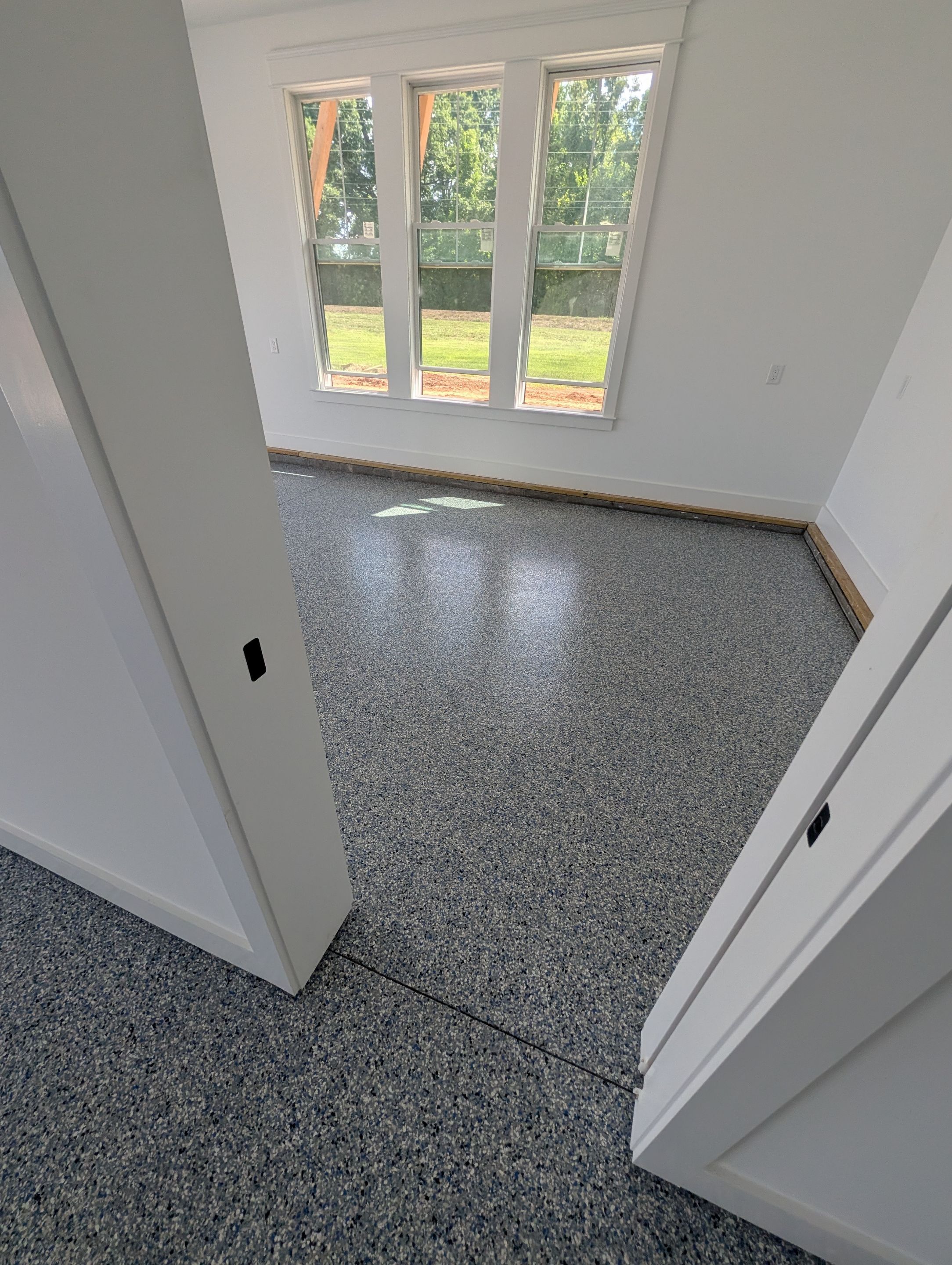 Garage Floor Coating using Comet by My Garage Floor Guys
