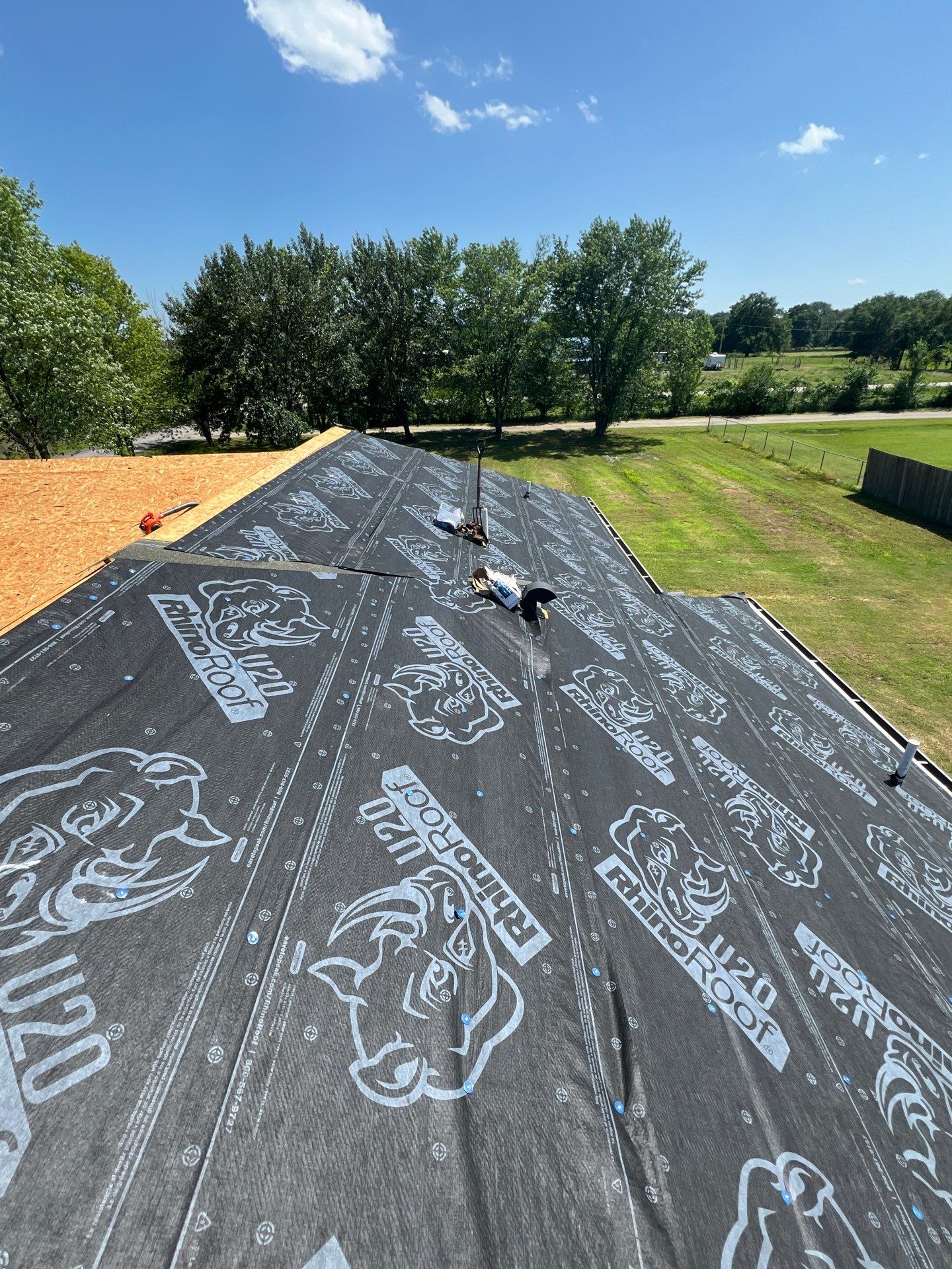 Roof replacement in Panama, OK by In & Out Construction & Remodeling, LLC