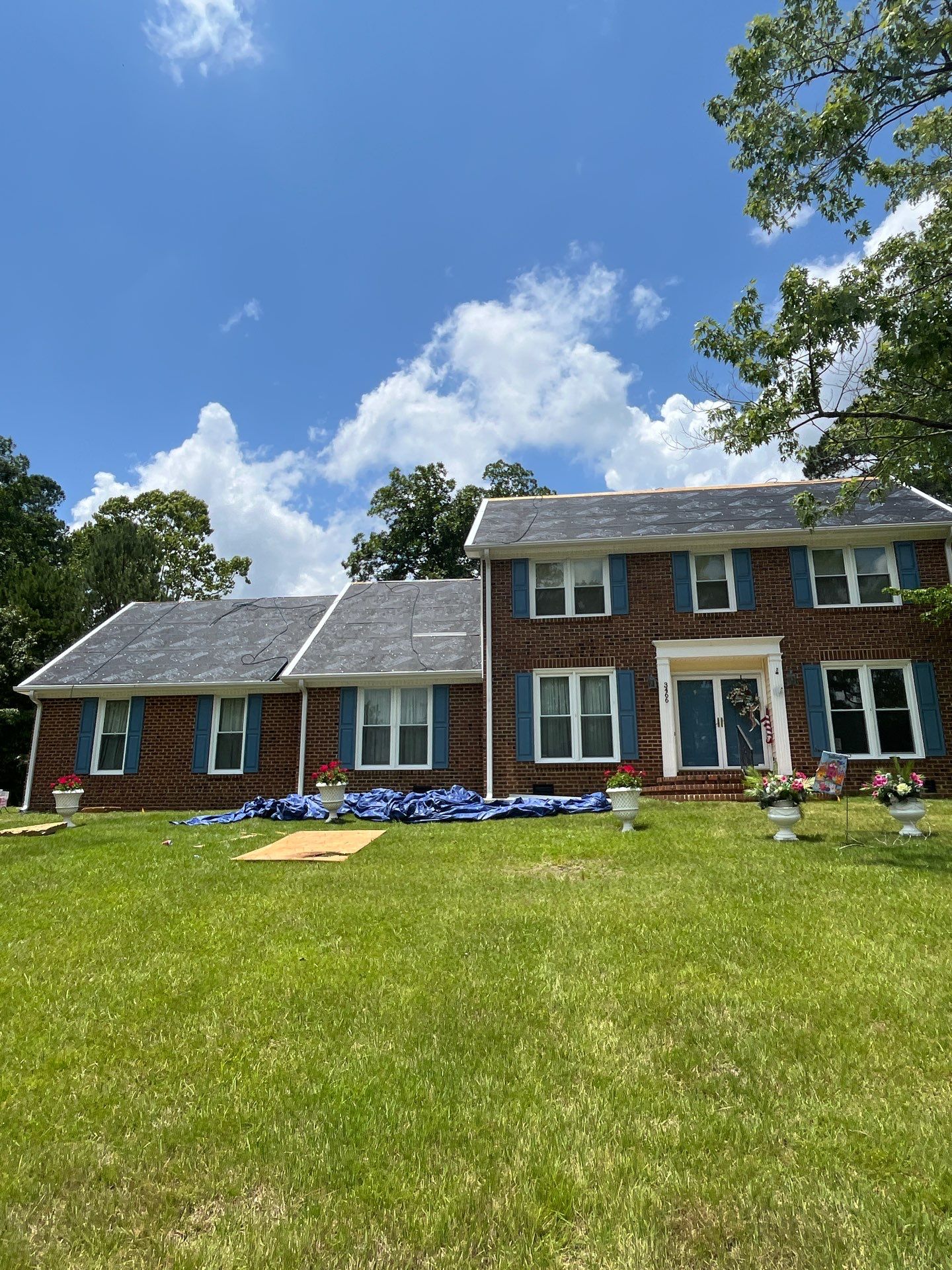Roof and Porch Repair by Karcher Roofing