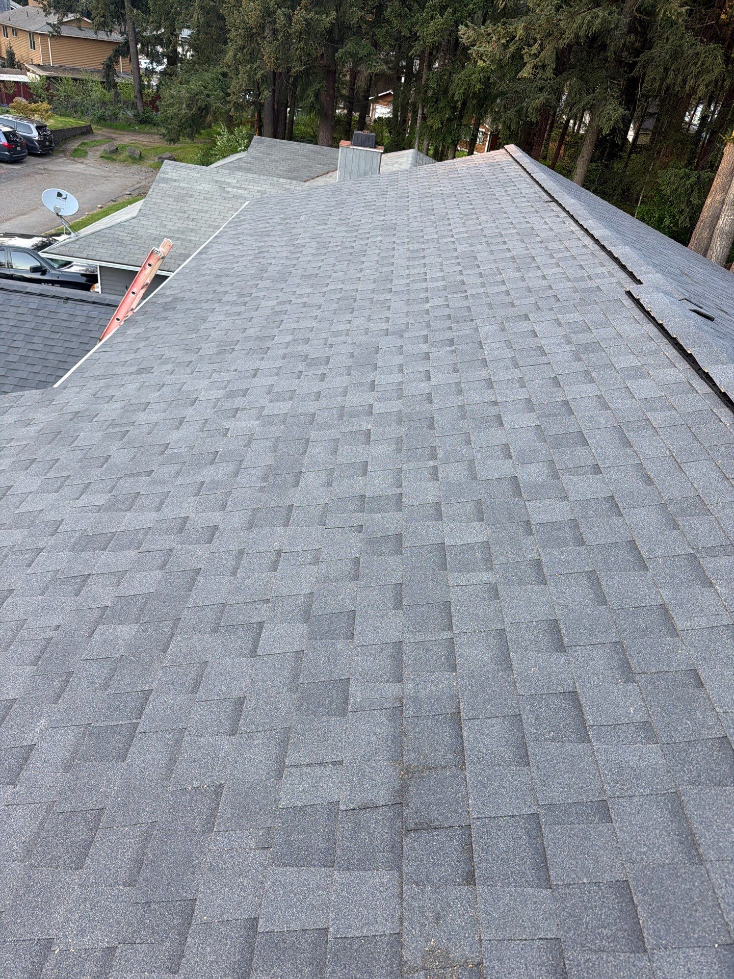 Residential Roofing Installation using GAF UHDZ Shingles by Roofing Formula LLC