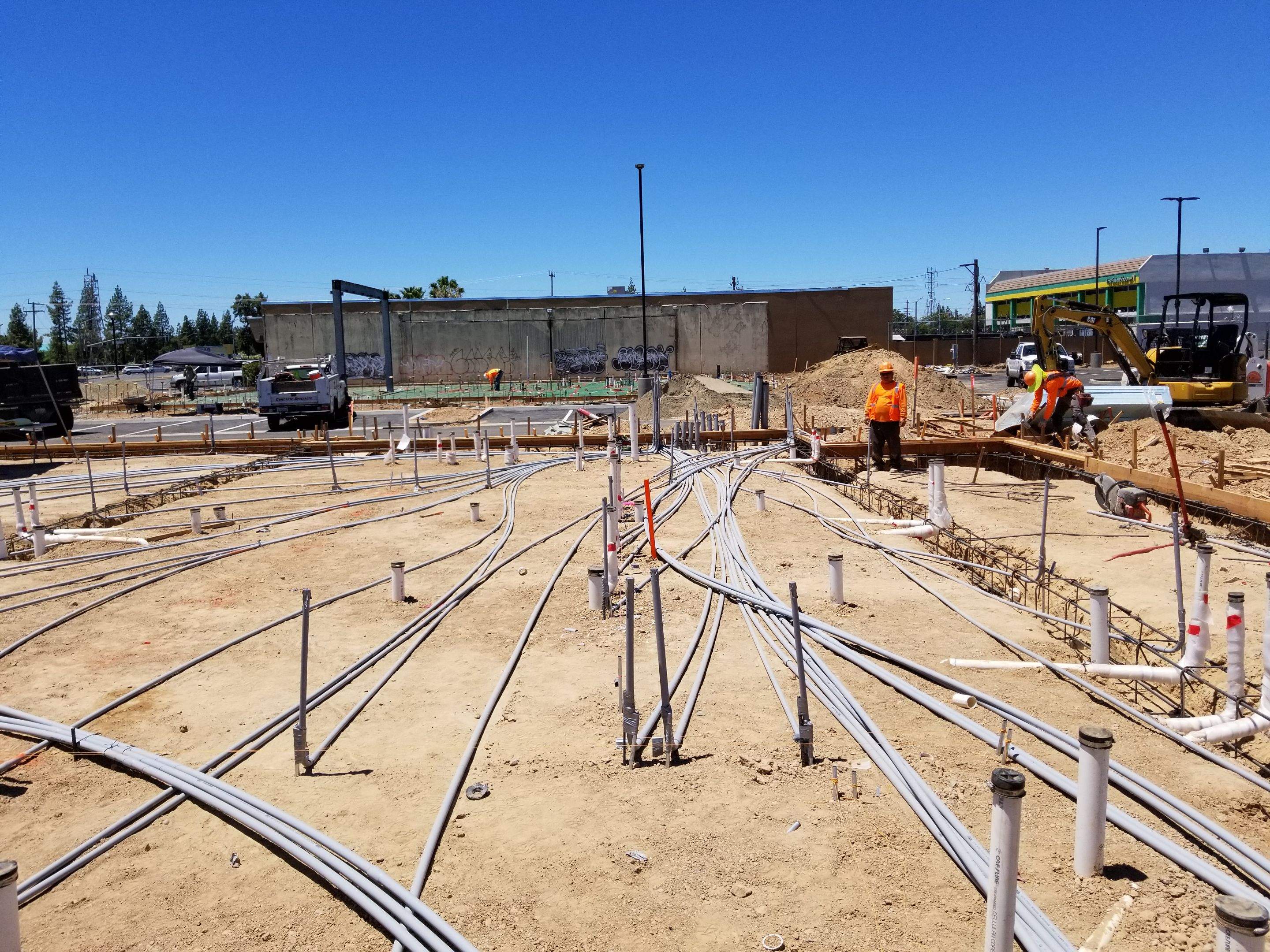 Commercial Underground Electrical by Peach Electric Inc