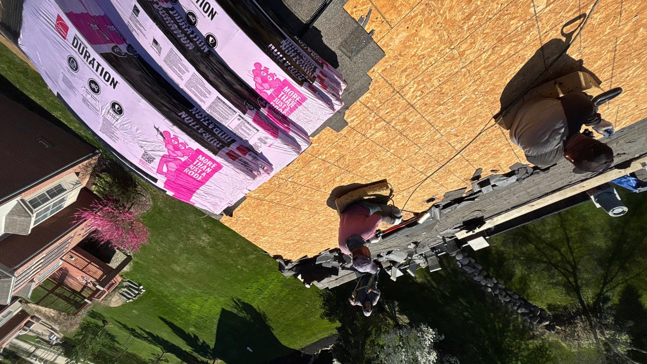 Roof Replacement using Owens Corning Onyx Black by 180 Contractors