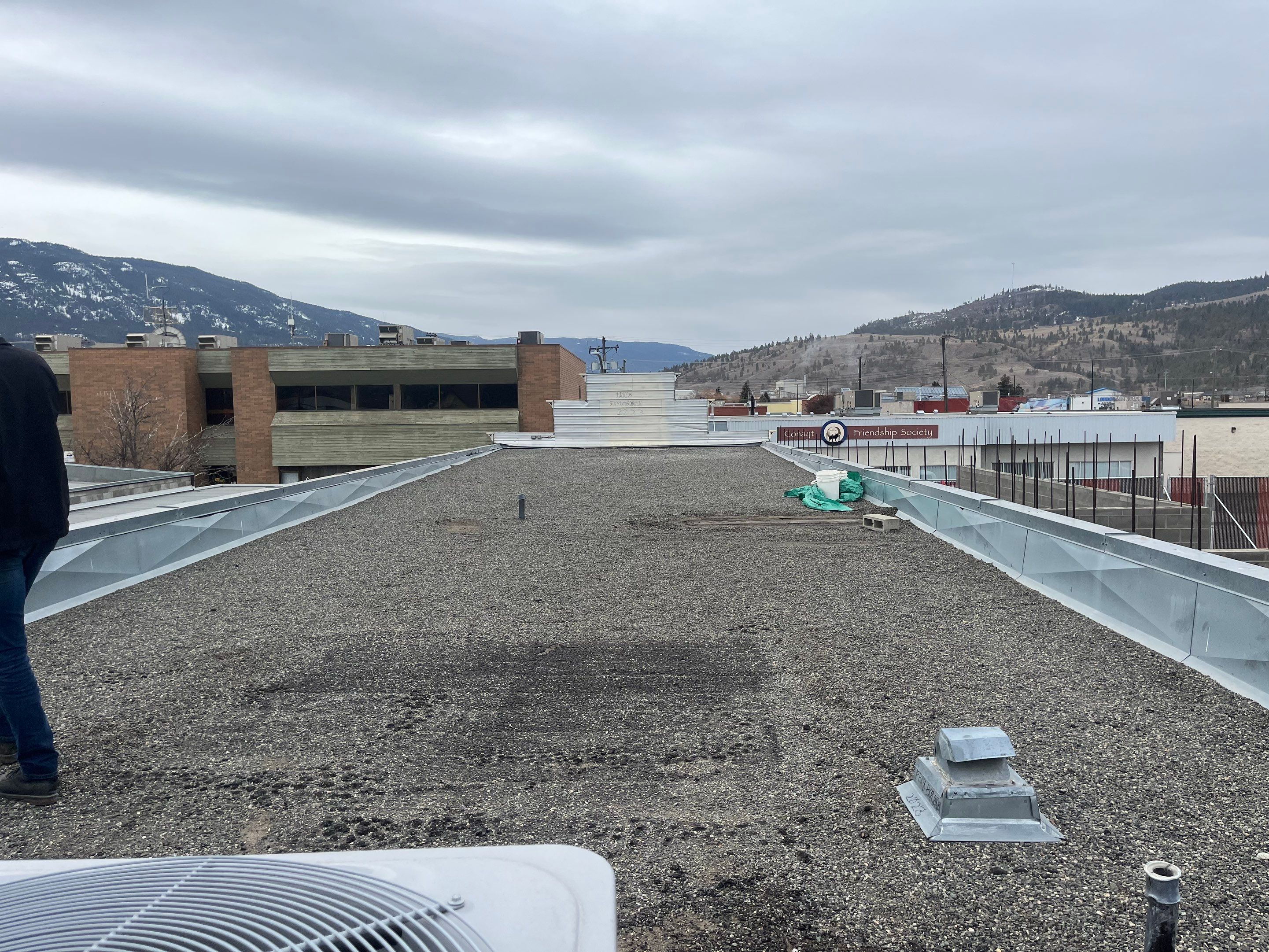 Commercial ReRoofing Installation using IKO 2ply sbs by Top Notch Roofing Inc