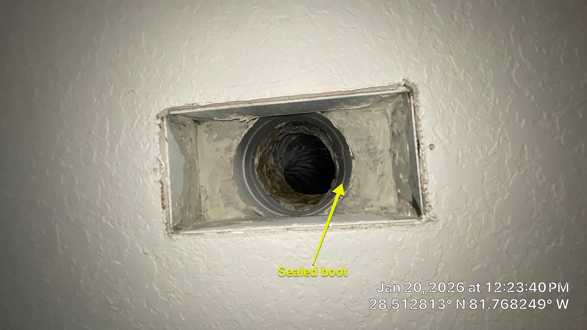 Air Duct and Dryer Vent Cleaning Encapsulation in Clermont by Hygienic Air, Inc