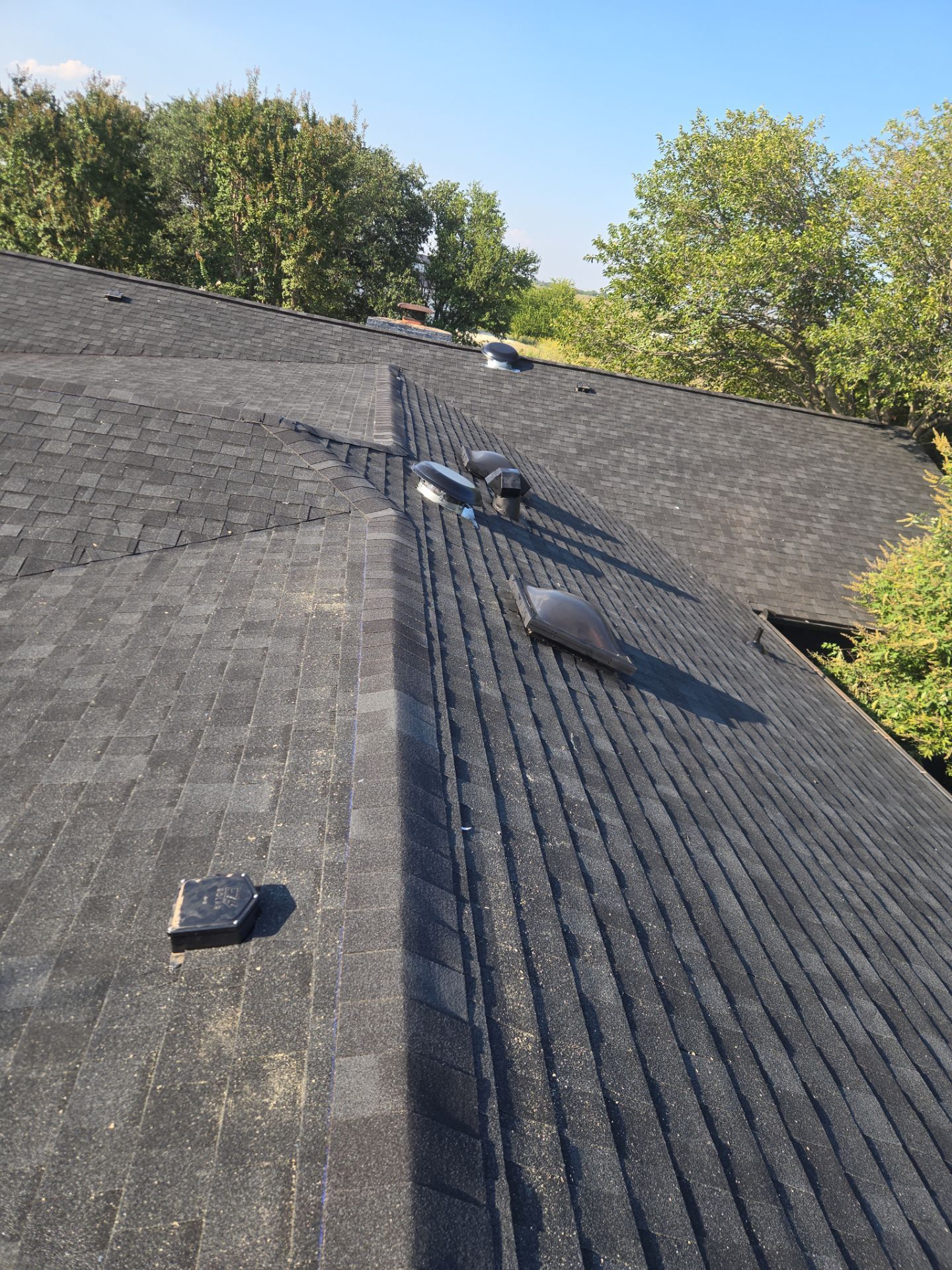 Project in Justin by Lonestar Roofing and Restoration LLC.