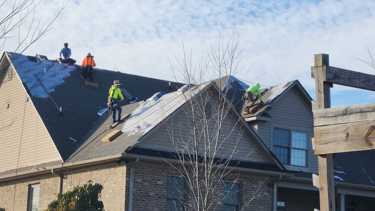 GAF Weathered Wood and Custom Copper by Just In Time Roofing and Restoration