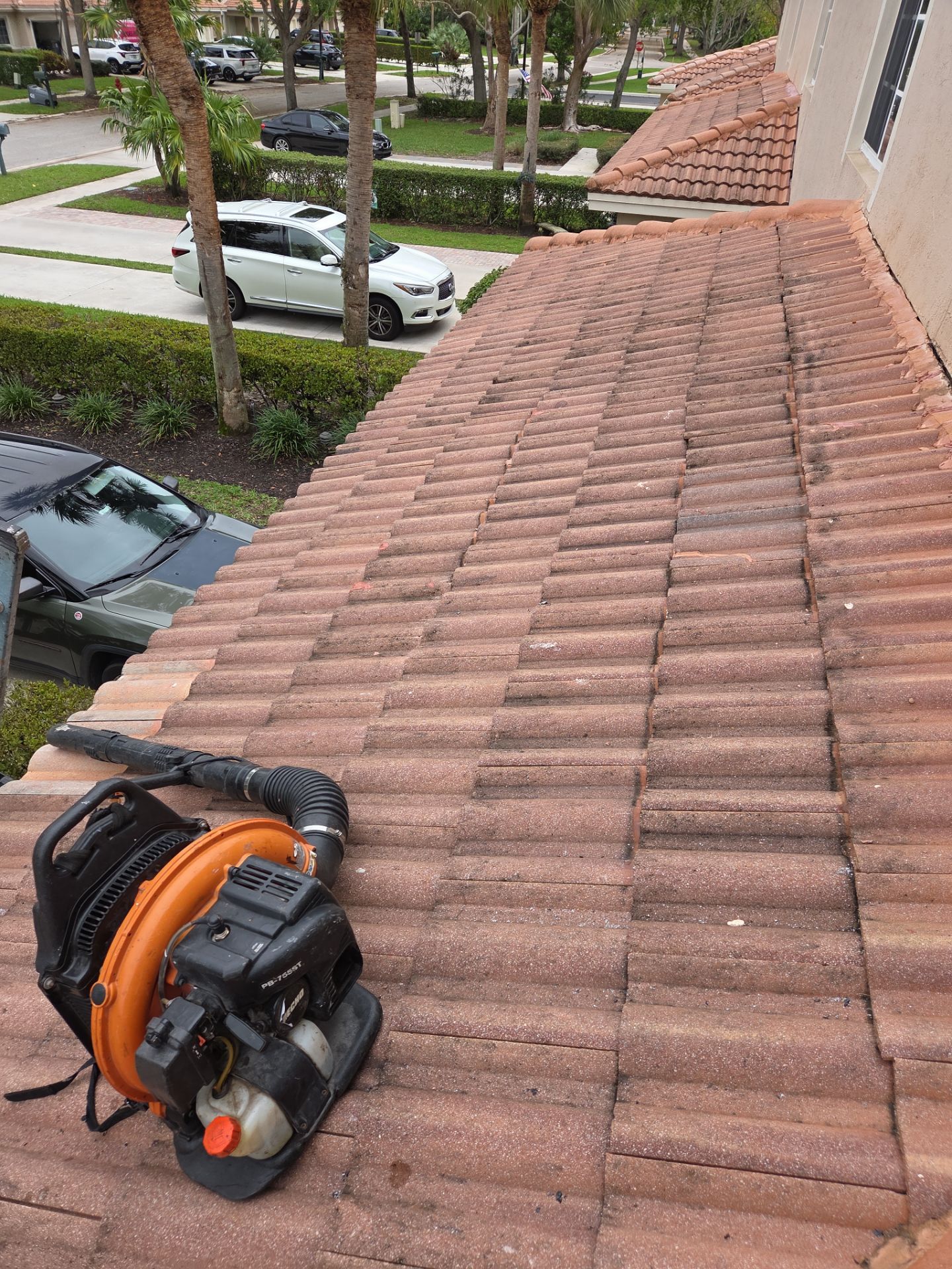Clay Tile Roof Repair and Decking Replacement in Boynton Beach by Aastro Roofing