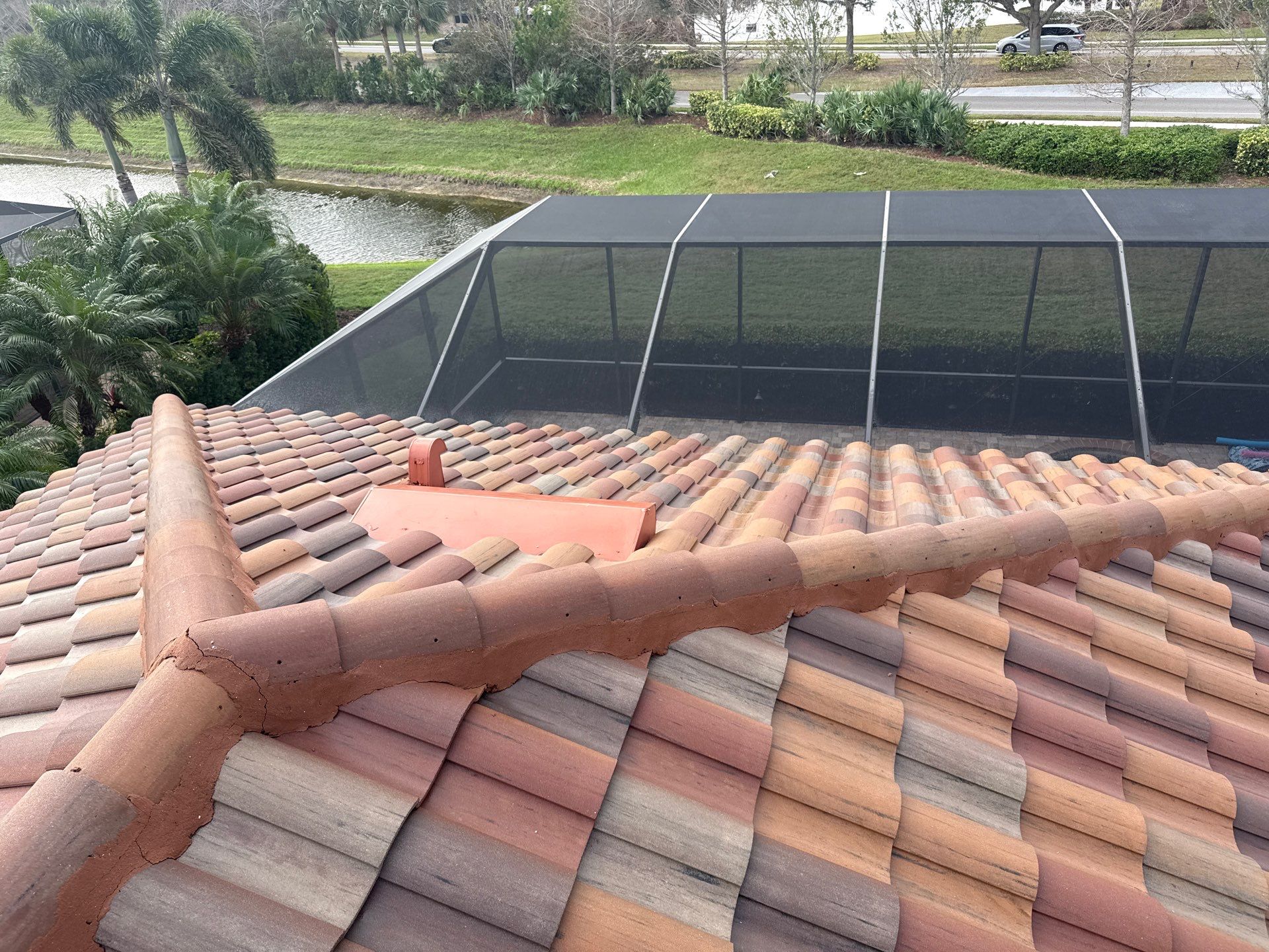 Paver Pool Deck, Driveway & Concrete Tile Roof Cleaning in River Strand, Bradenton, FL | Sunshine AquaWash by Sunshine AquaWash