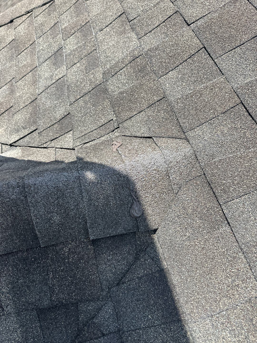 Hail Damage using Owen's Corning Duration (Lifetime) Shingles by Roof Repair Company