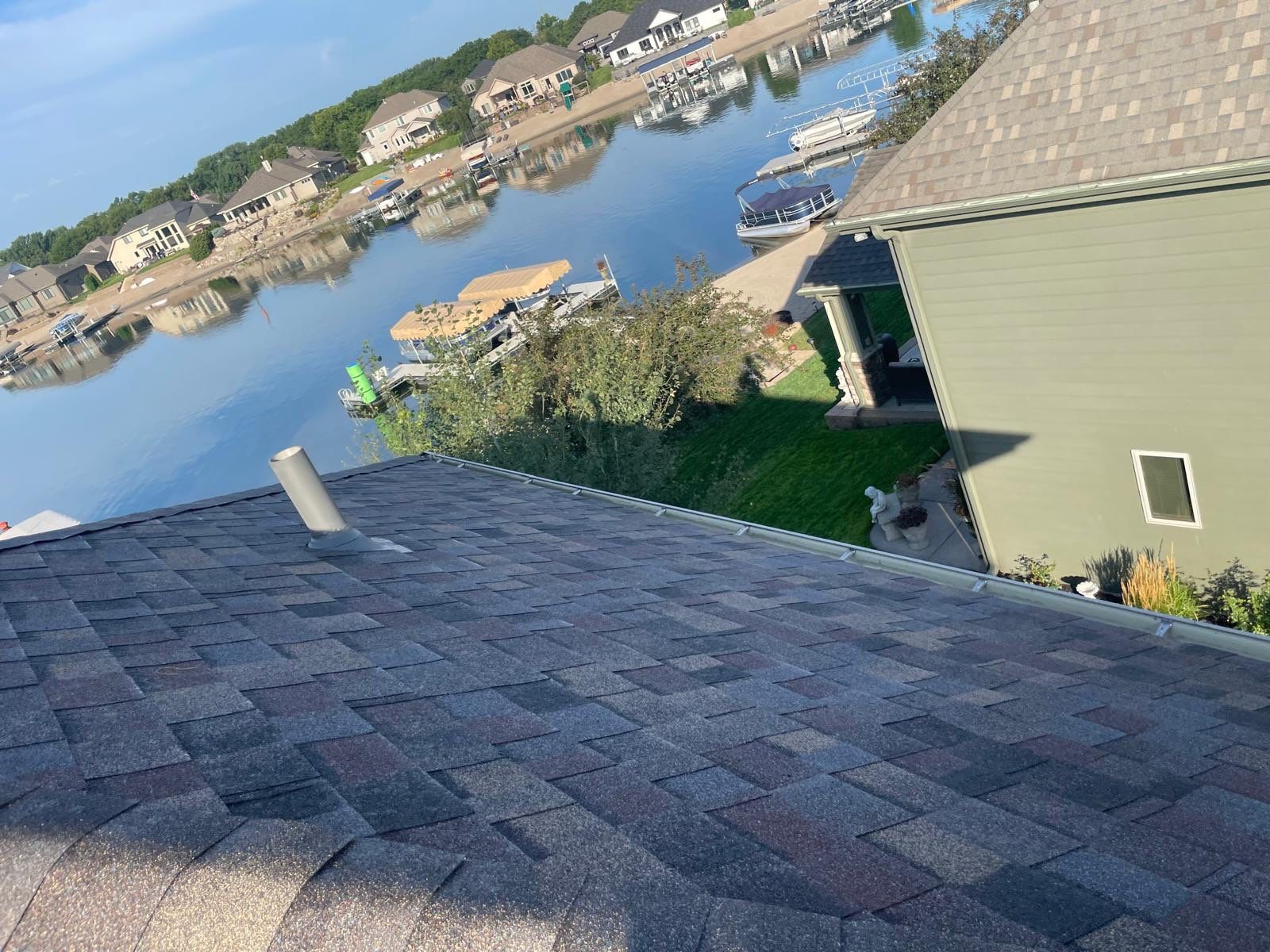 Residential Roofing Installation using Owens Corning Duration Summer Harvest by Lightning Exteriors